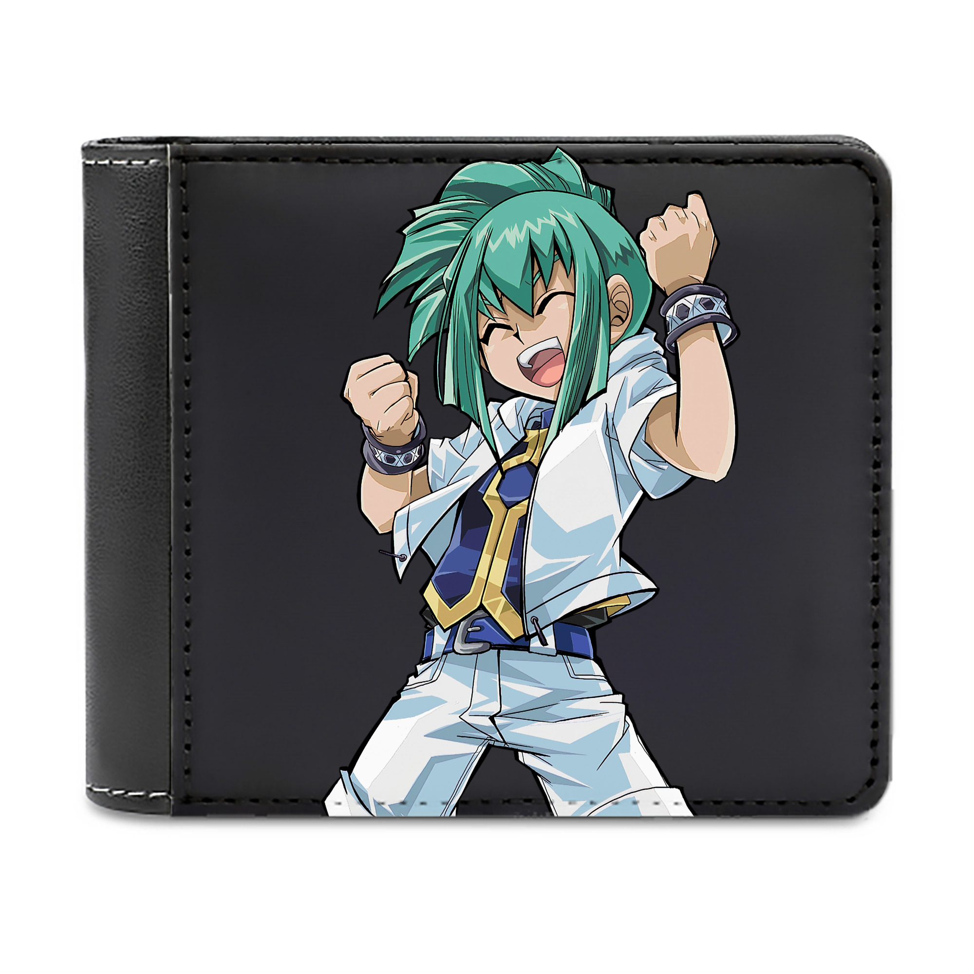 （画像用） 遊☆戯☆王 Yu-Gi-Oh! 二つ折り革財布