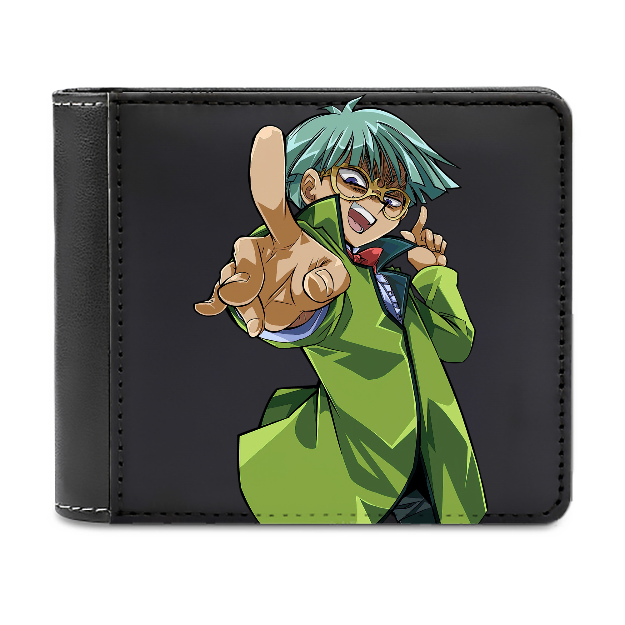 （画像用） 遊☆戯☆王 Yu-Gi-Oh! 二つ折り革財布