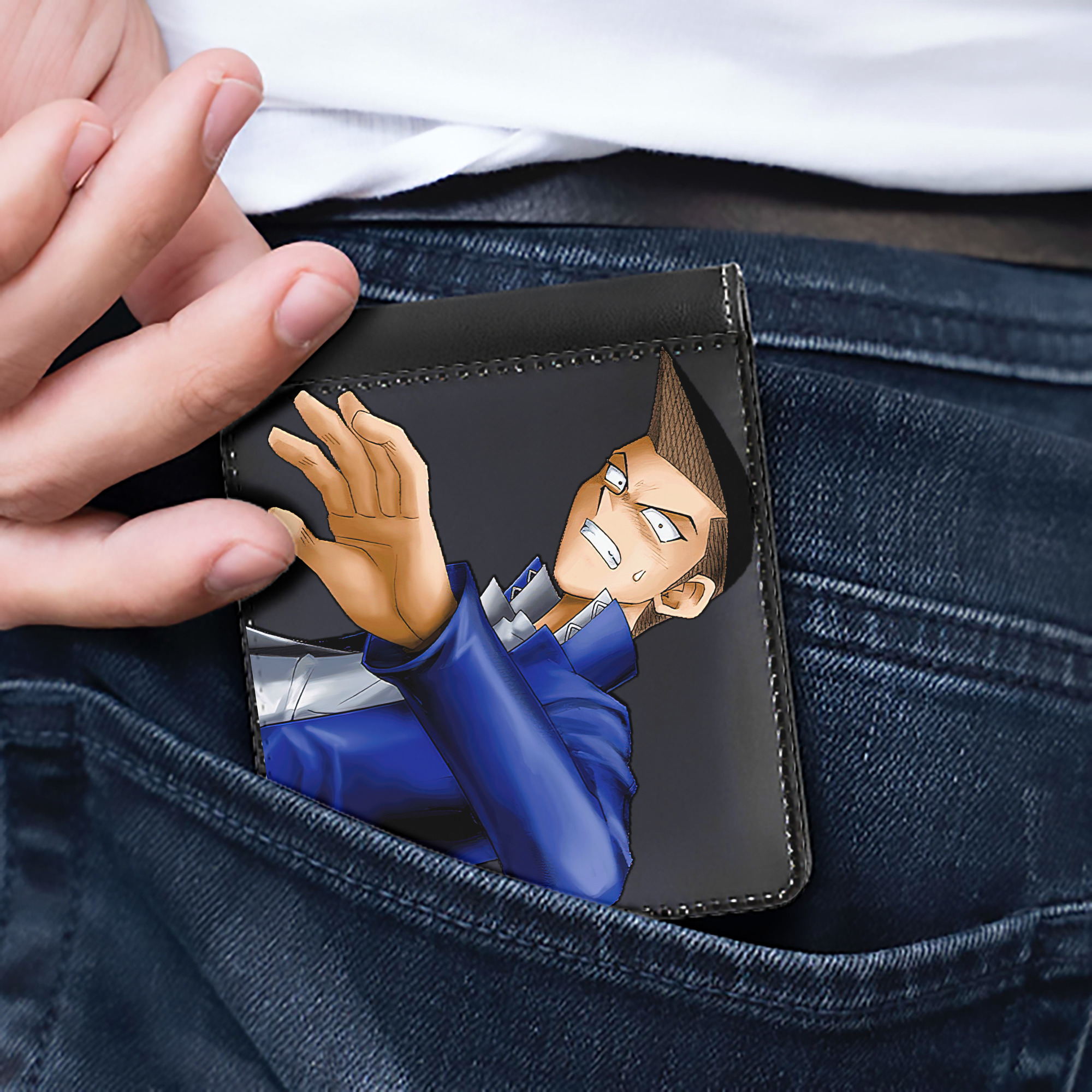 （画像用） 遊☆戯☆王 Yu-Gi-Oh! 二つ折り革財布