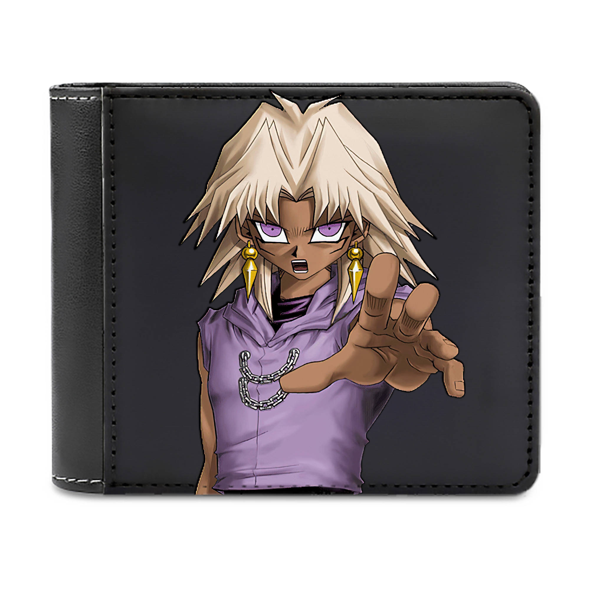 （画像用） 遊☆戯☆王 Yu-Gi-Oh! 二つ折り革財布