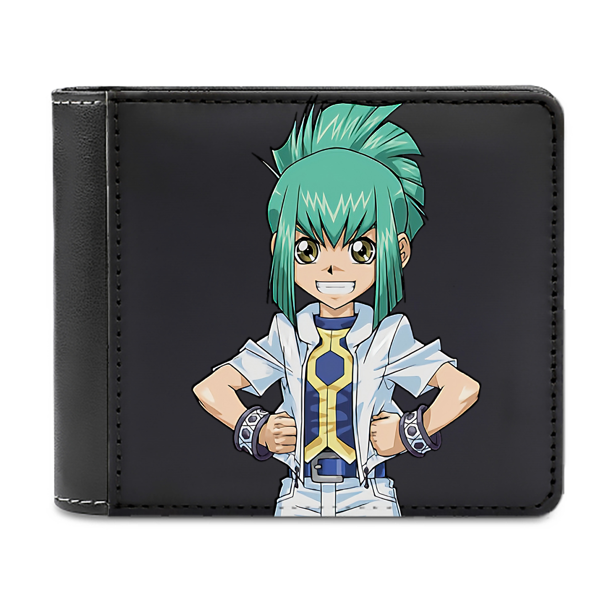 （画像用） 遊☆戯☆王 Yu-Gi-Oh! 二つ折り革財布