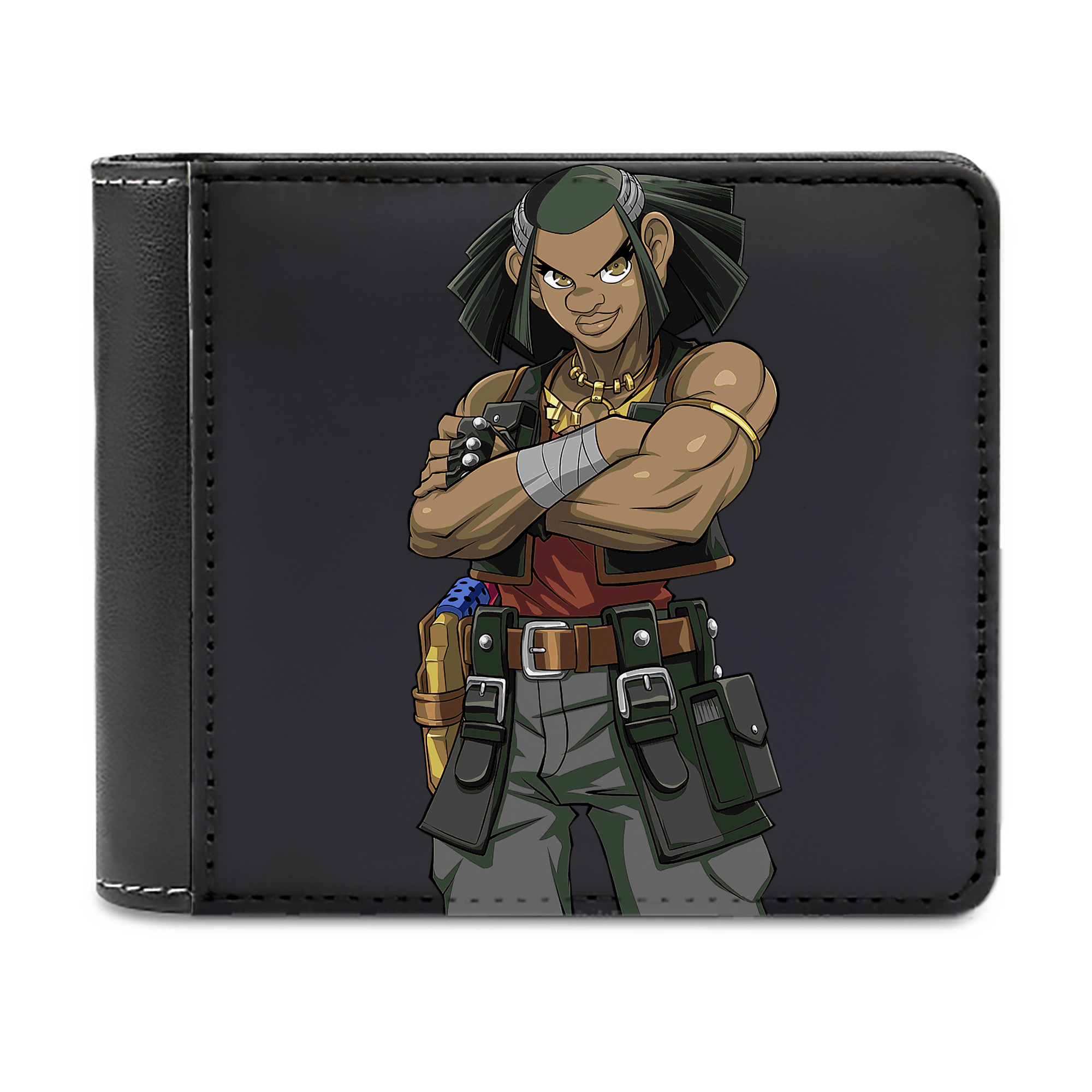 （画像用） 遊☆戯☆王 Yu-Gi-Oh! 二つ折り革財布
