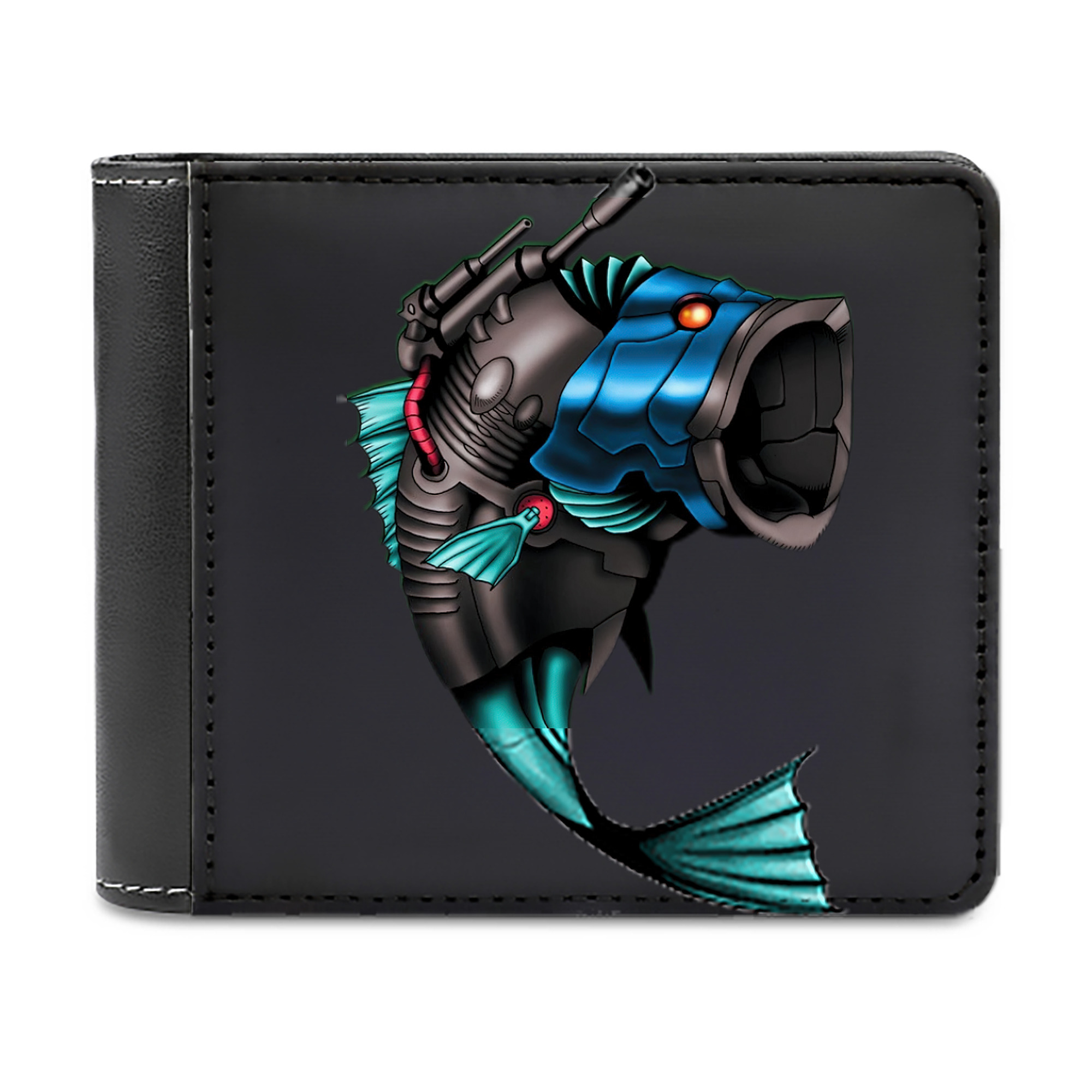 （画像用） 遊☆戯☆王 Yu-Gi-Oh! 二つ折り革財布