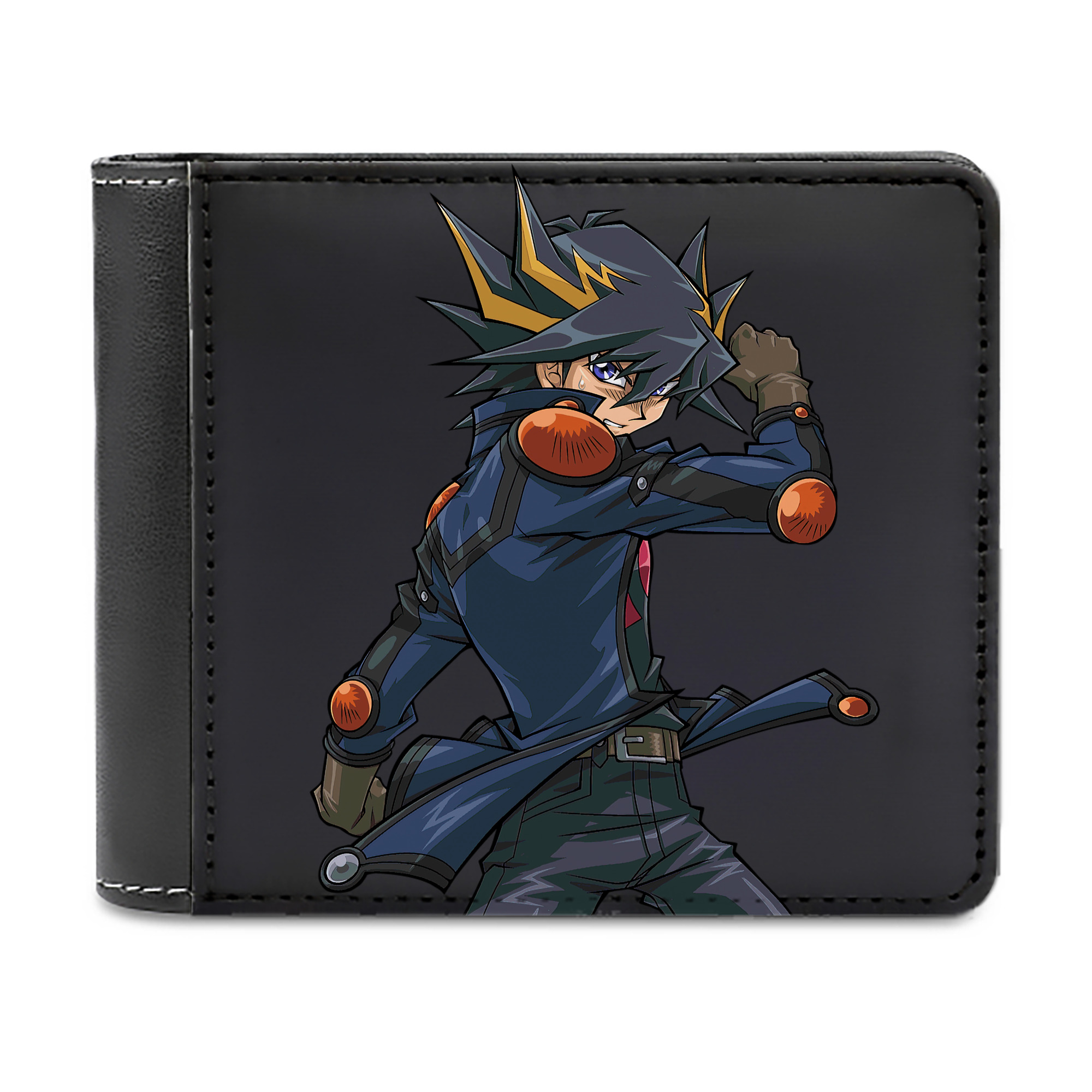 （画像用） 遊☆戯☆王 Yu-Gi-Oh! 二つ折り革財布