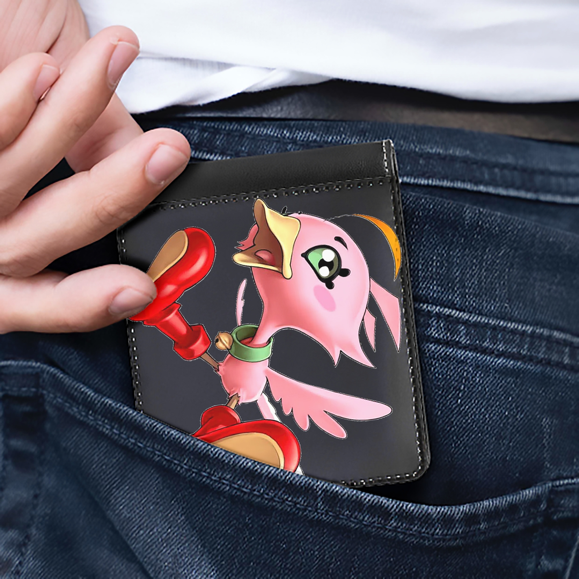 （画像用） 遊☆戯☆王 Yu-Gi-Oh! 二つ折り革財布
