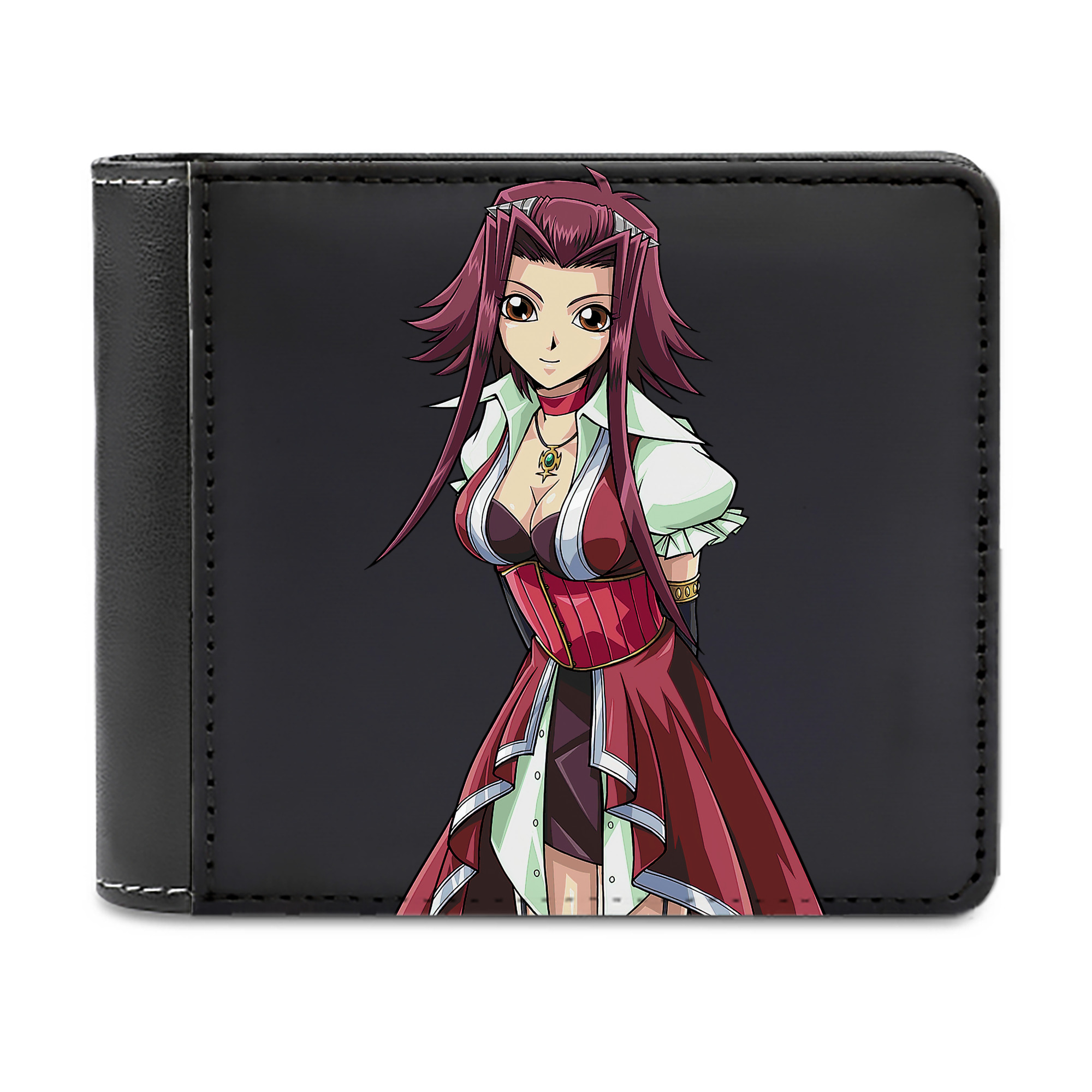 （画像用） 遊☆戯☆王 Yu-Gi-Oh! 二つ折り革財布