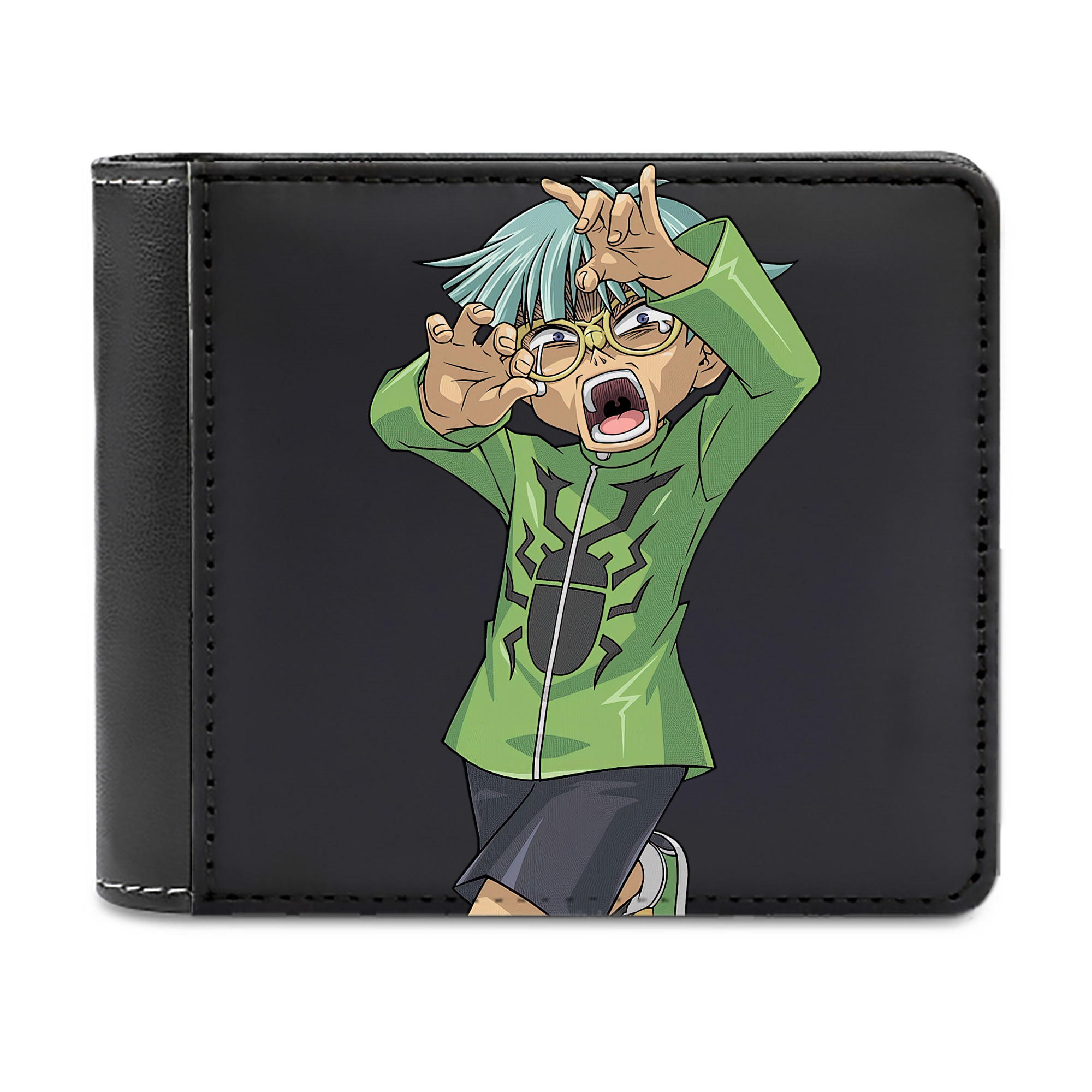 （画像用） 遊☆戯☆王 Yu-Gi-Oh! 二つ折り革財布