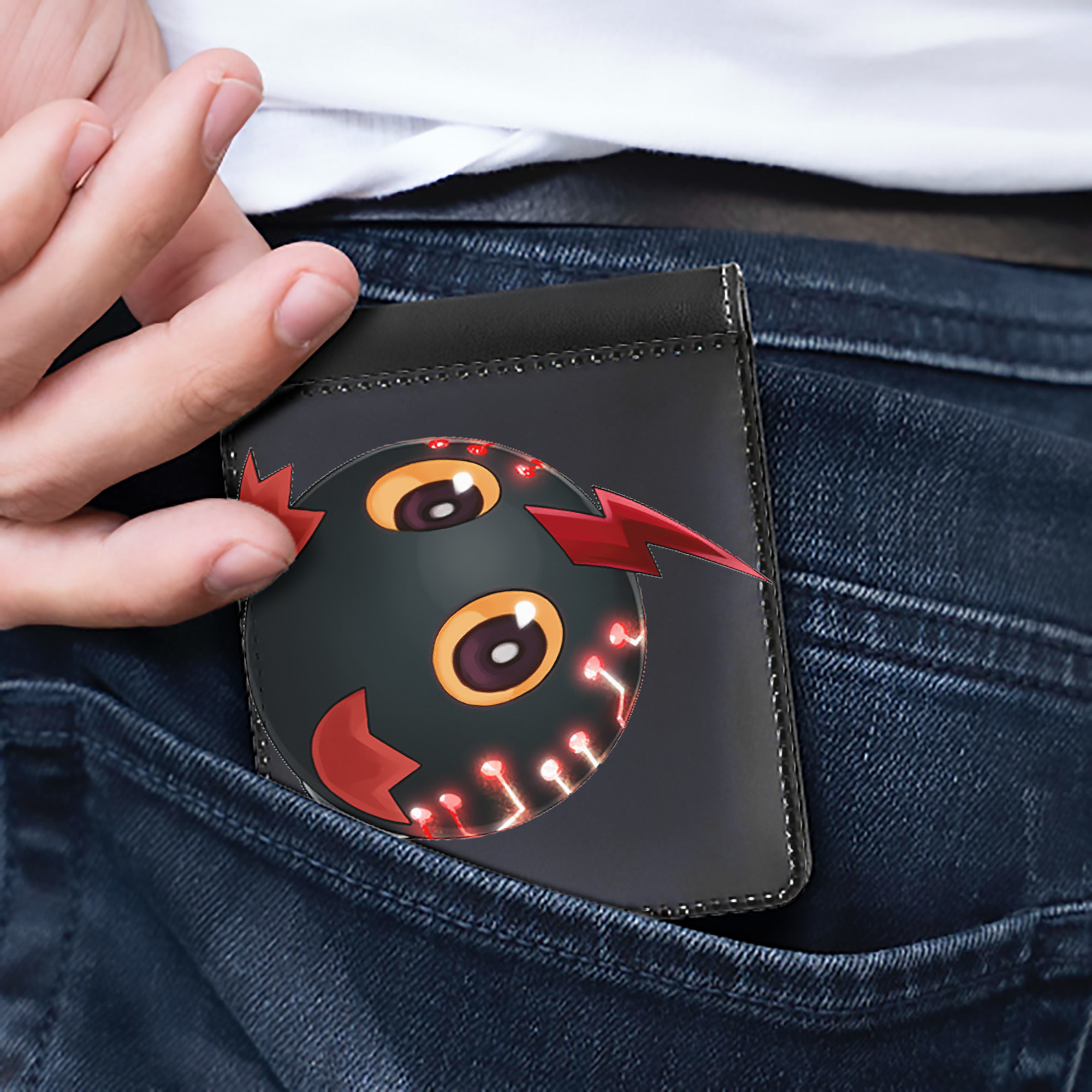 （画像用） 遊☆戯☆王 Yu-Gi-Oh! 二つ折り革財布