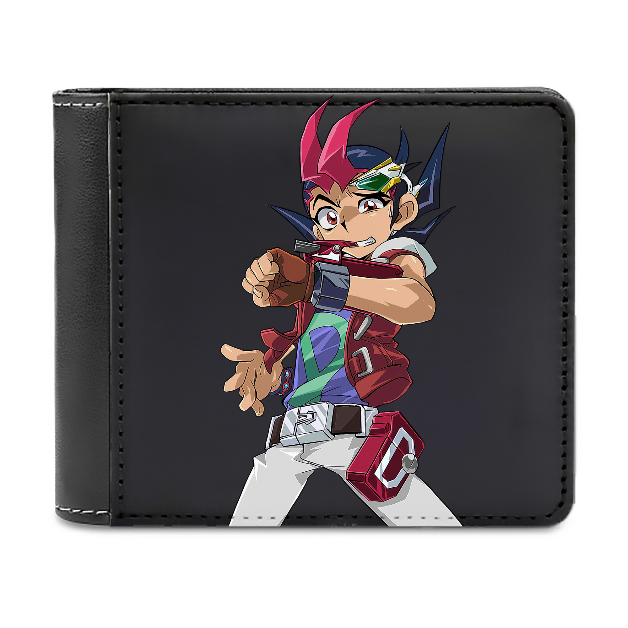 （画像用） 遊☆戯☆王 Yu-Gi-Oh! 二つ折り革財布