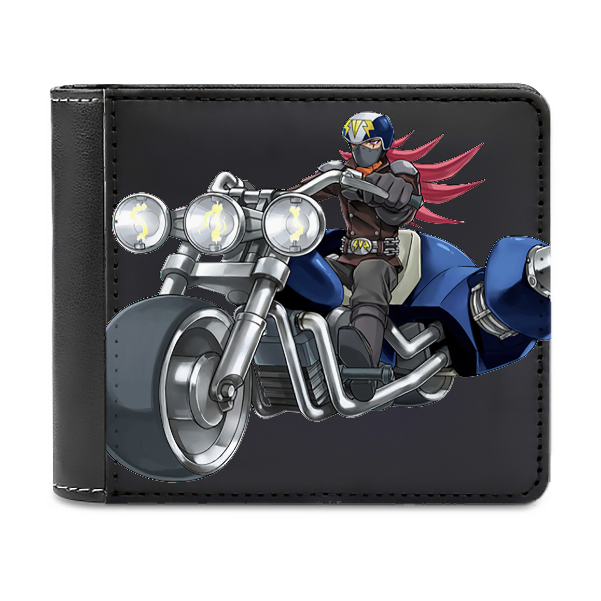 （画像用） 遊☆戯☆王 Yu-Gi-Oh! 二つ折り革財布