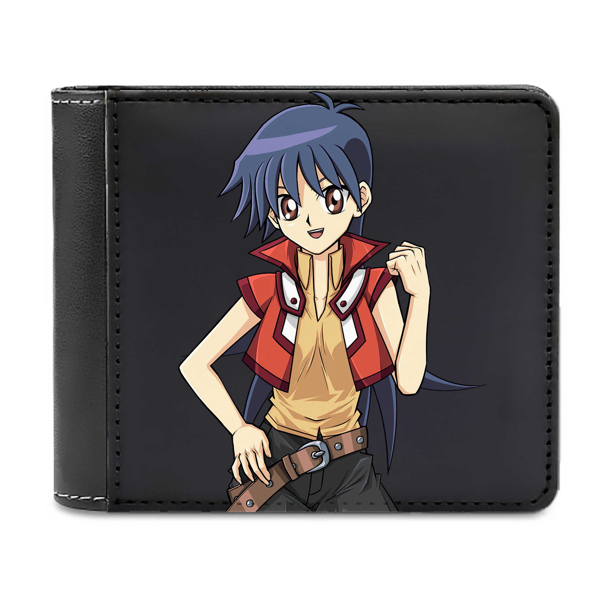 （画像用） 遊☆戯☆王 Yu-Gi-Oh! 二つ折り革財布