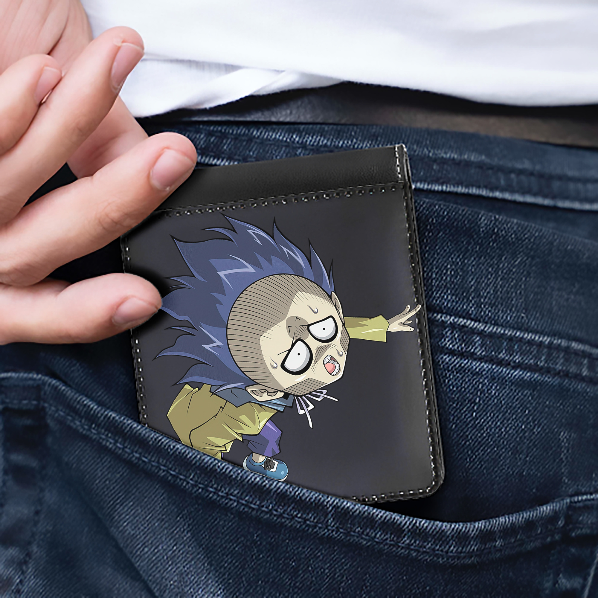 （画像用） 遊☆戯☆王 Yu-Gi-Oh! 二つ折り革財布