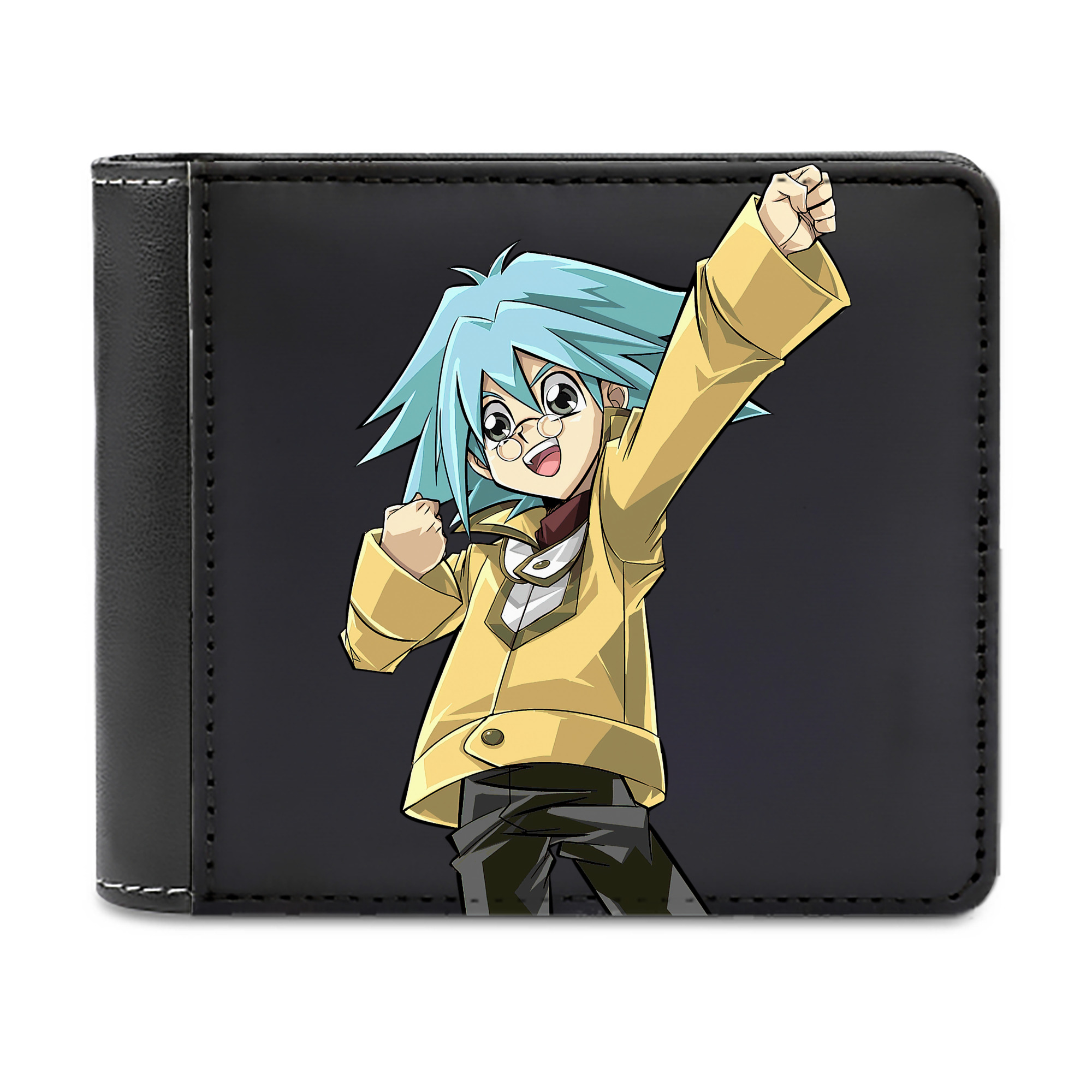 （画像用） 遊☆戯☆王 Yu-Gi-Oh! 二つ折り革財布