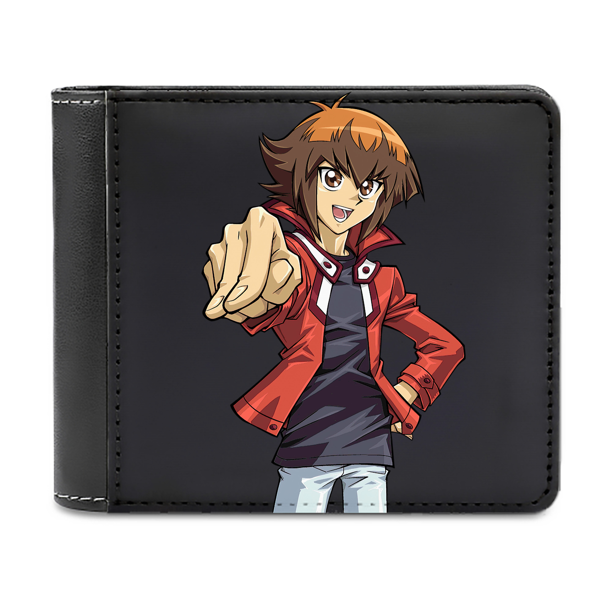 （画像用） 遊☆戯☆王 Yu-Gi-Oh! 二つ折り革財布