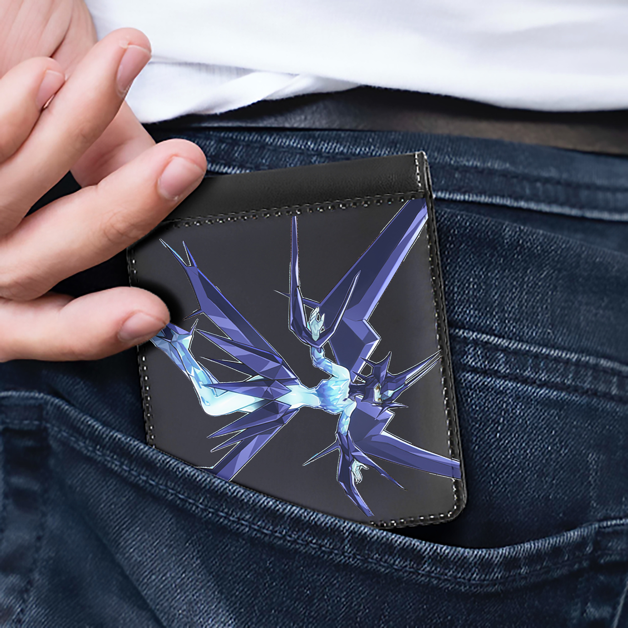 （画像用） 遊☆戯☆王 Yu-Gi-Oh! 二つ折り革財布