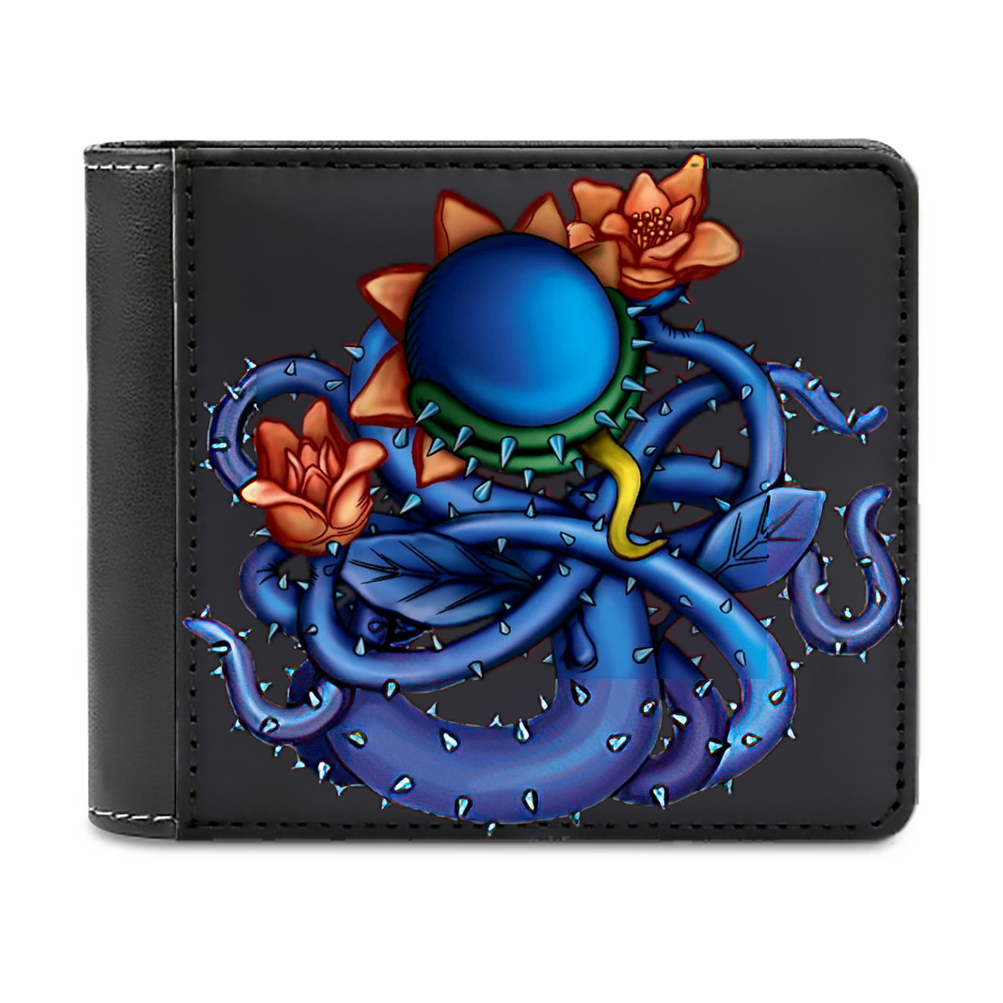 （画像用） 遊☆戯☆王 Yu-Gi-Oh! 二つ折り革財布