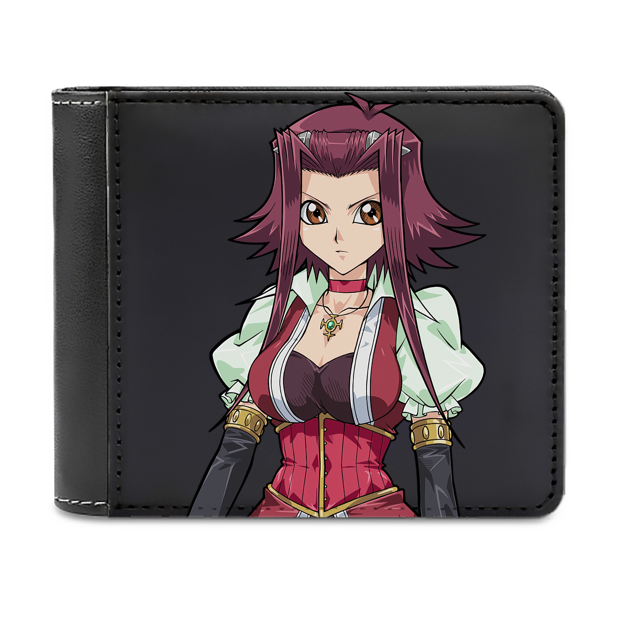 （画像用） 遊☆戯☆王 Yu-Gi-Oh! 二つ折り革財布