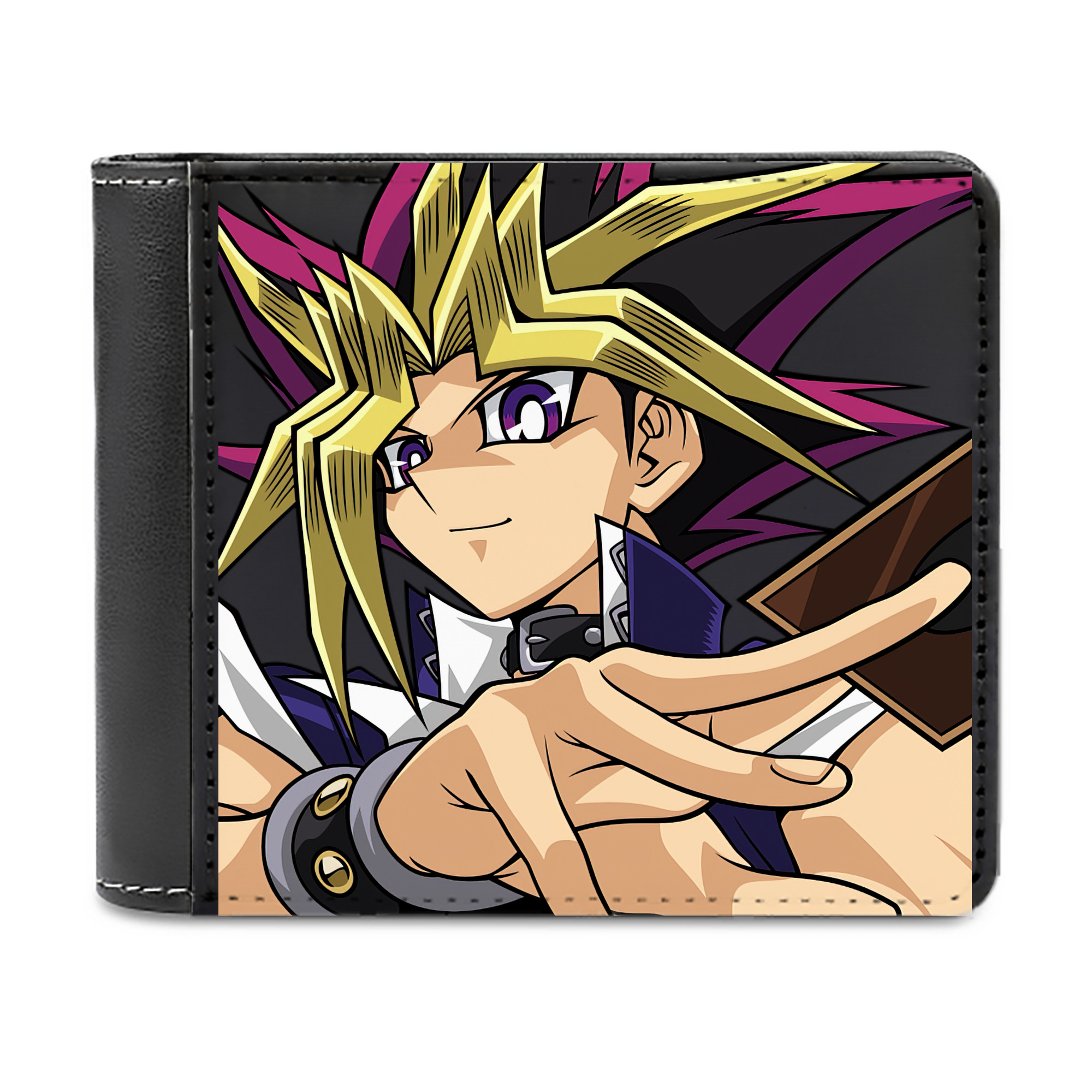 （画像用） 遊☆戯☆王 Yu-Gi-Oh! 二つ折り革財布