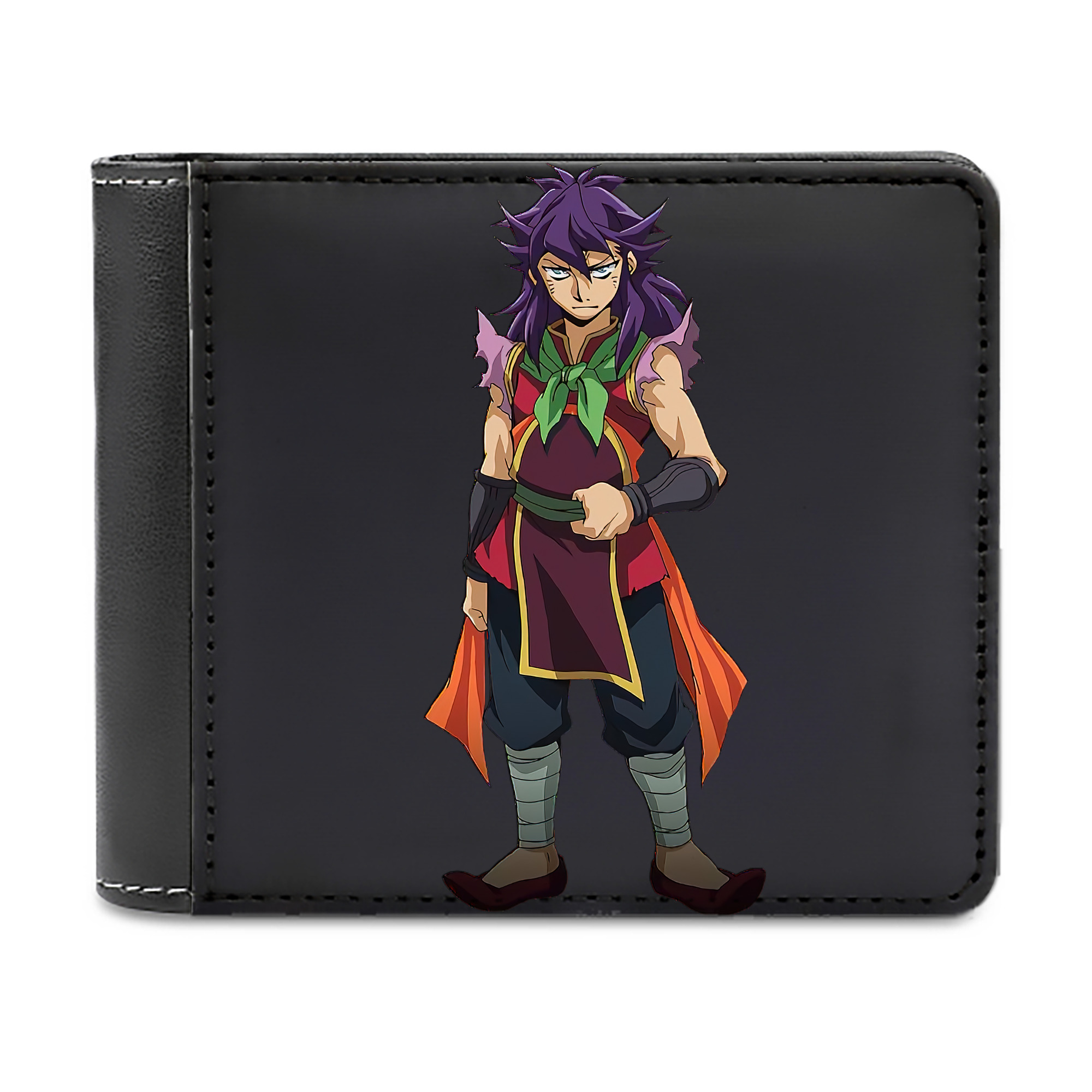 （画像用） 遊☆戯☆王 Yu-Gi-Oh! 二つ折り革財布