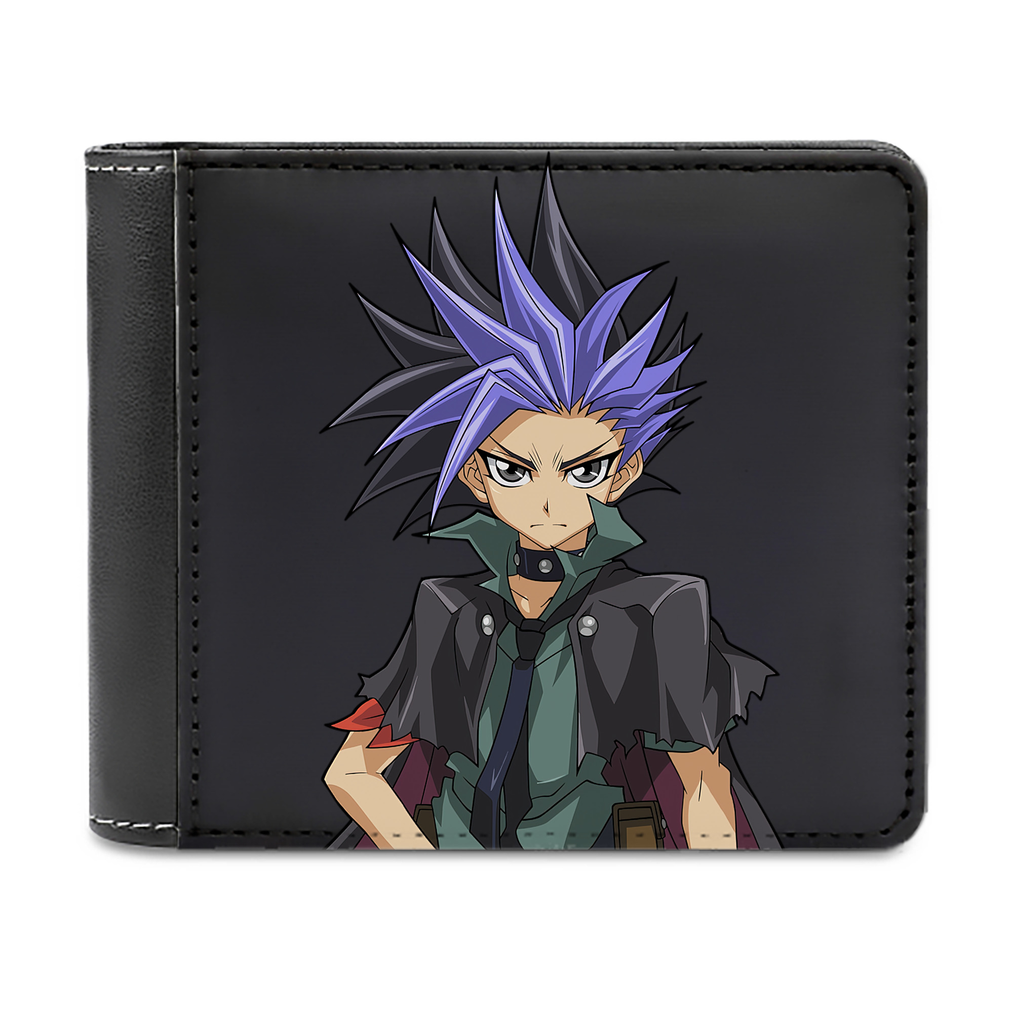 （画像用） 遊☆戯☆王 Yu-Gi-Oh! 二つ折り革財布