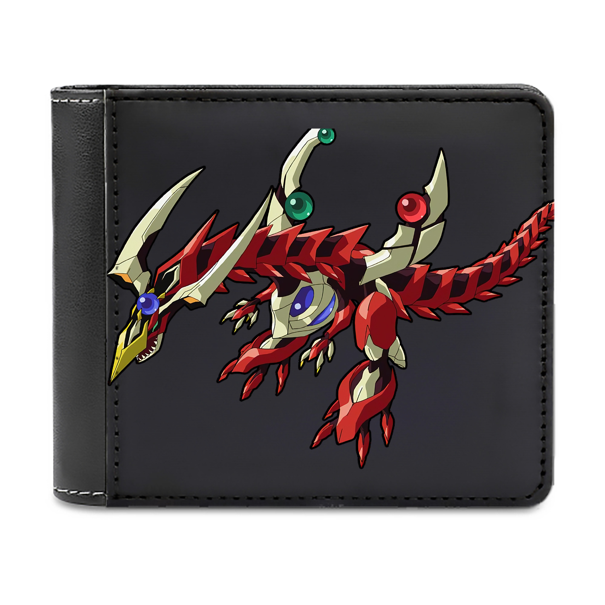 （画像用） 遊☆戯☆王 Yu-Gi-Oh! 二つ折り革財布