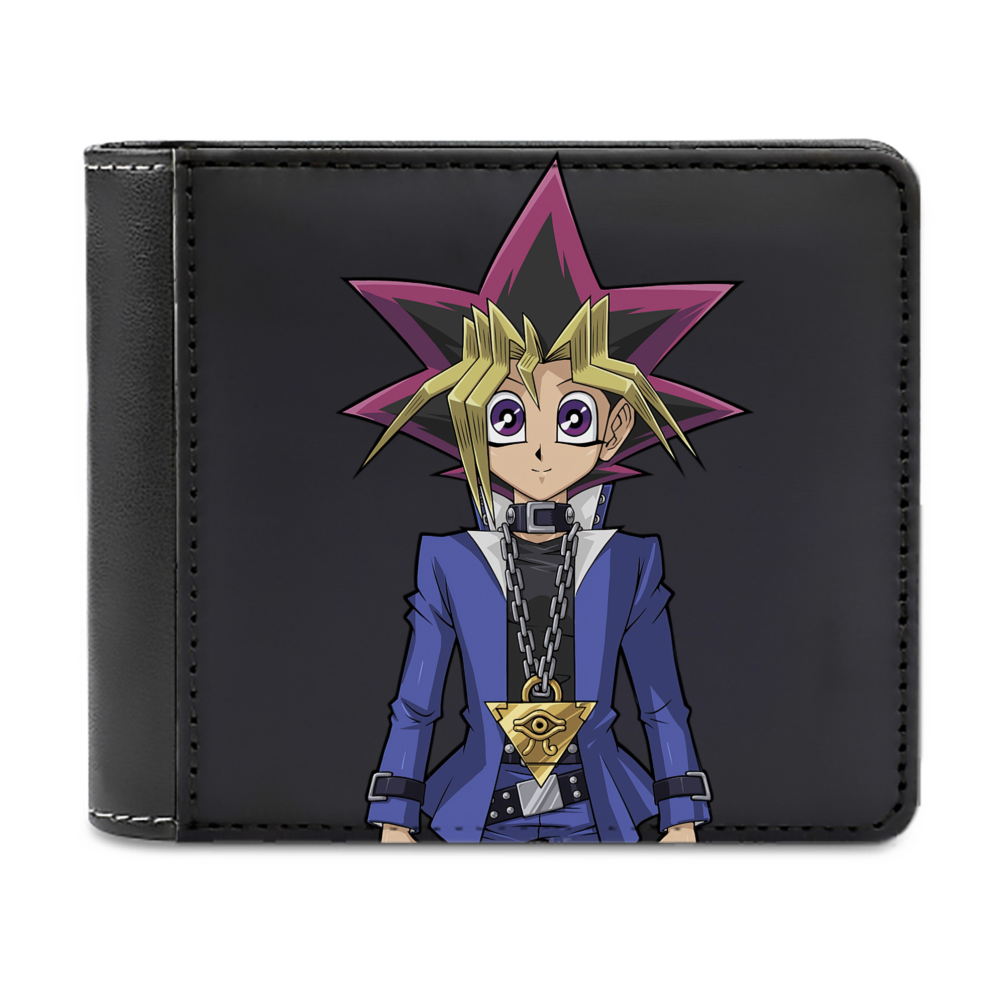 （画像用） 遊☆戯☆王 Yu-Gi-Oh! 二つ折り革財布
