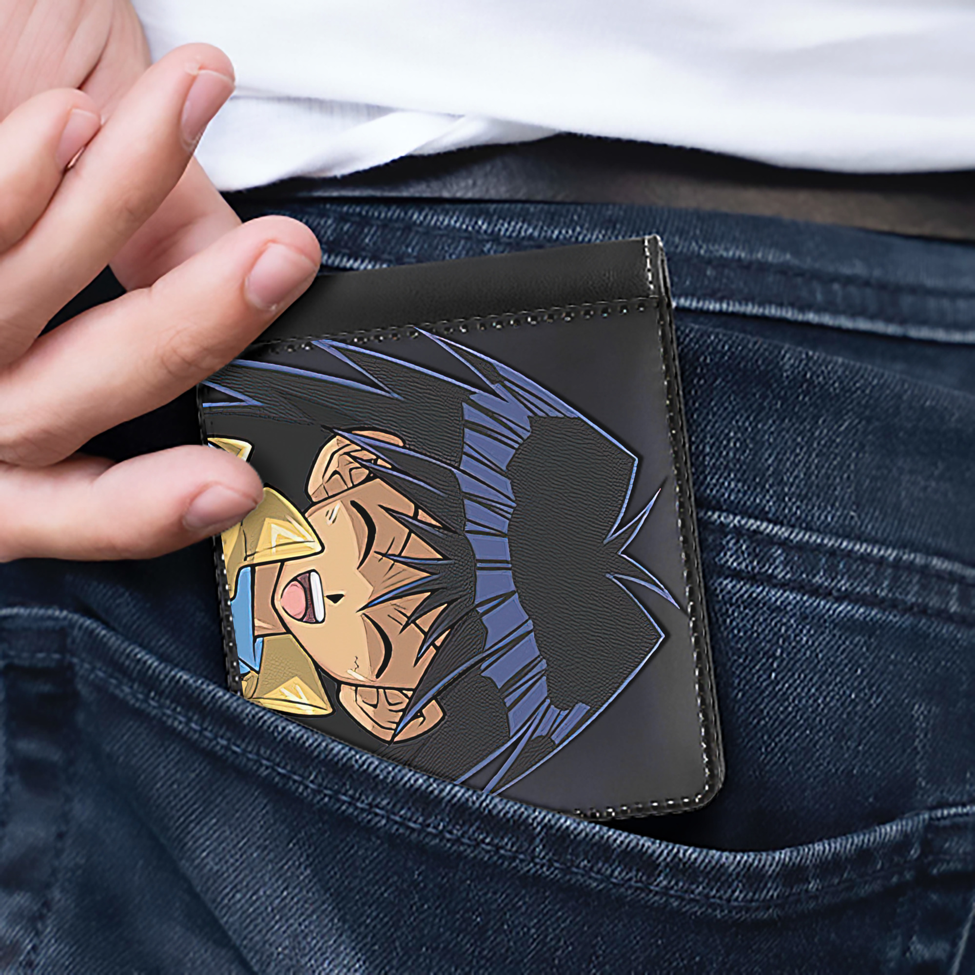 （画像用） 遊☆戯☆王 Yu-Gi-Oh! 二つ折り革財布