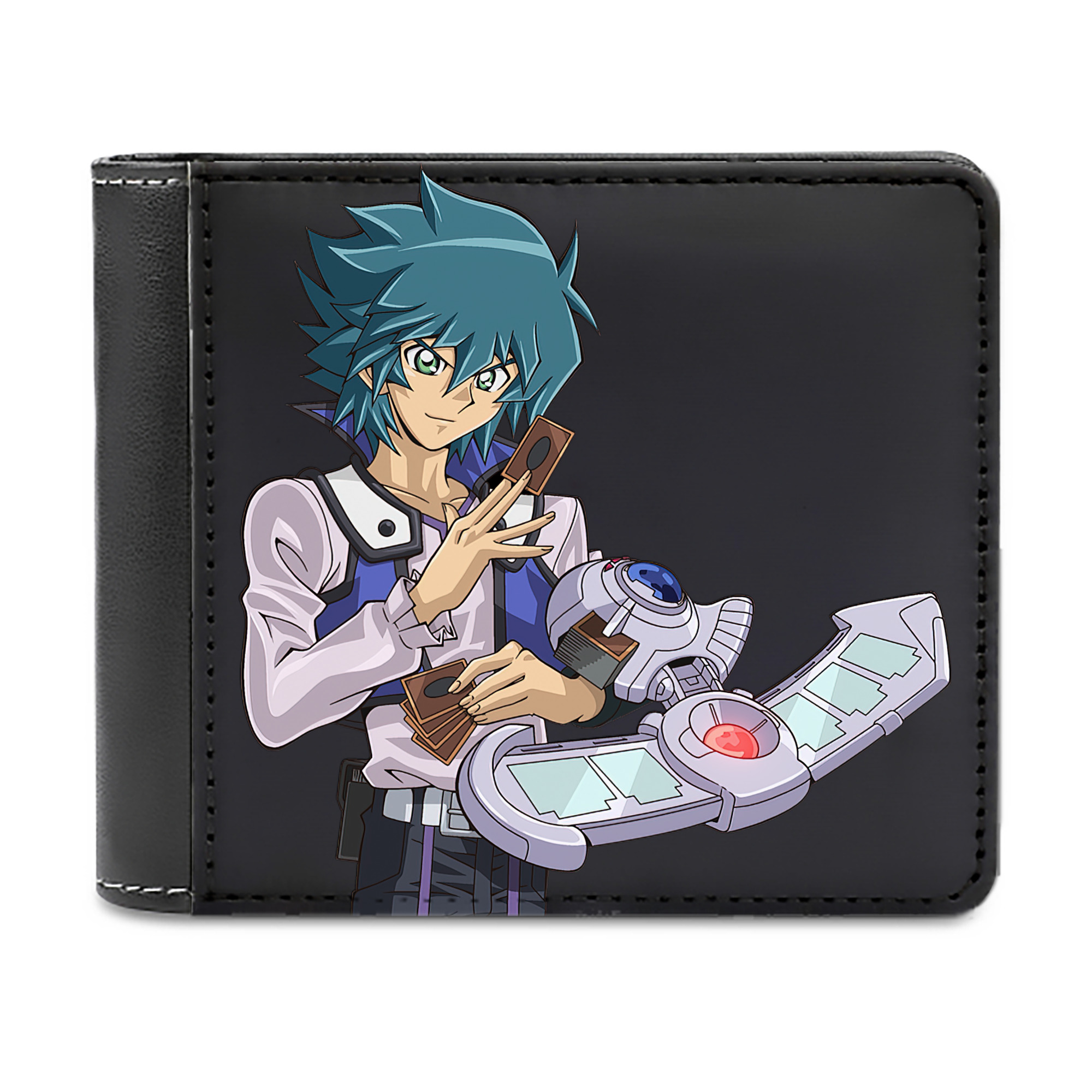 （画像用） 遊☆戯☆王 Yu-Gi-Oh! 二つ折り革財布