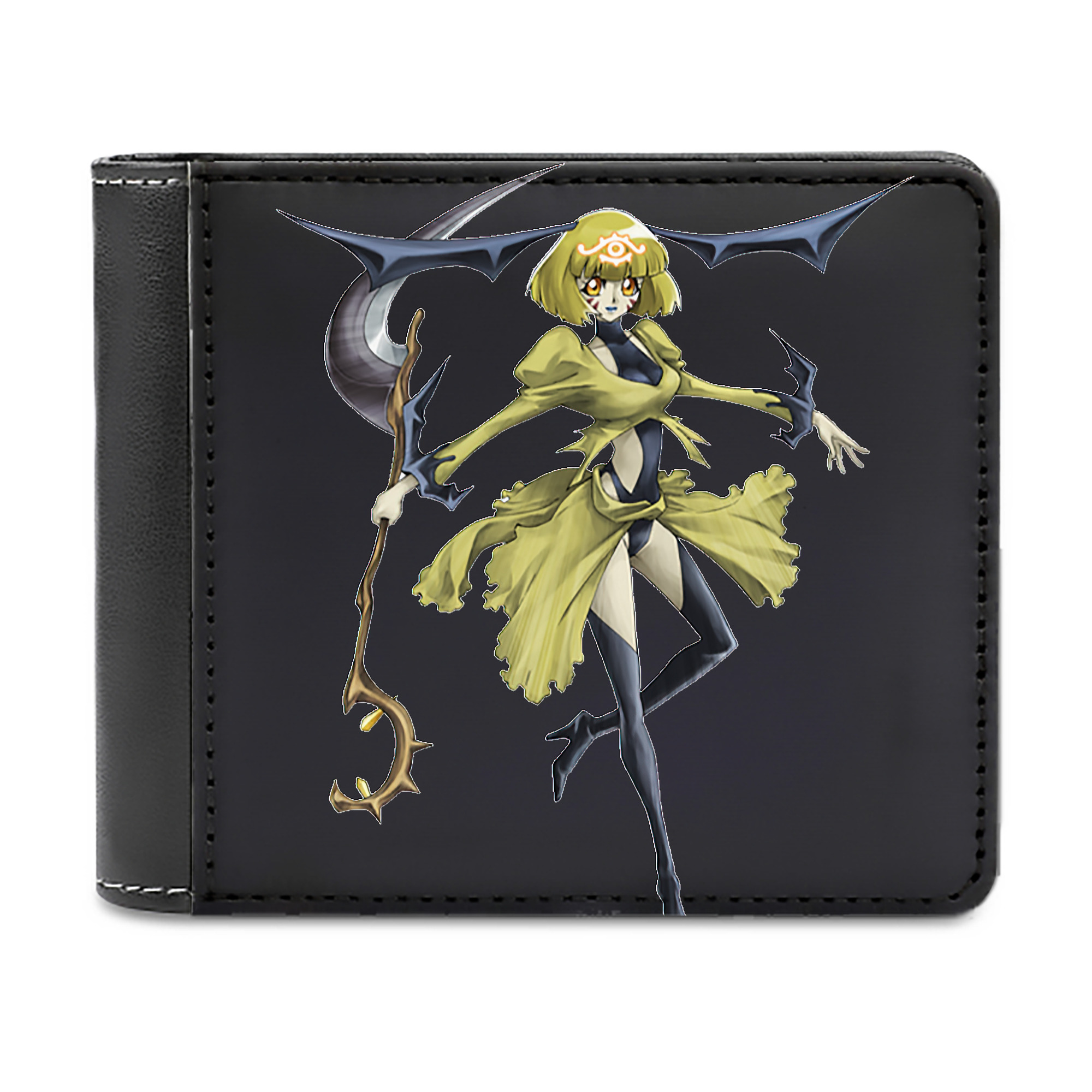 （画像用） 遊☆戯☆王 Yu-Gi-Oh! 二つ折り革財布