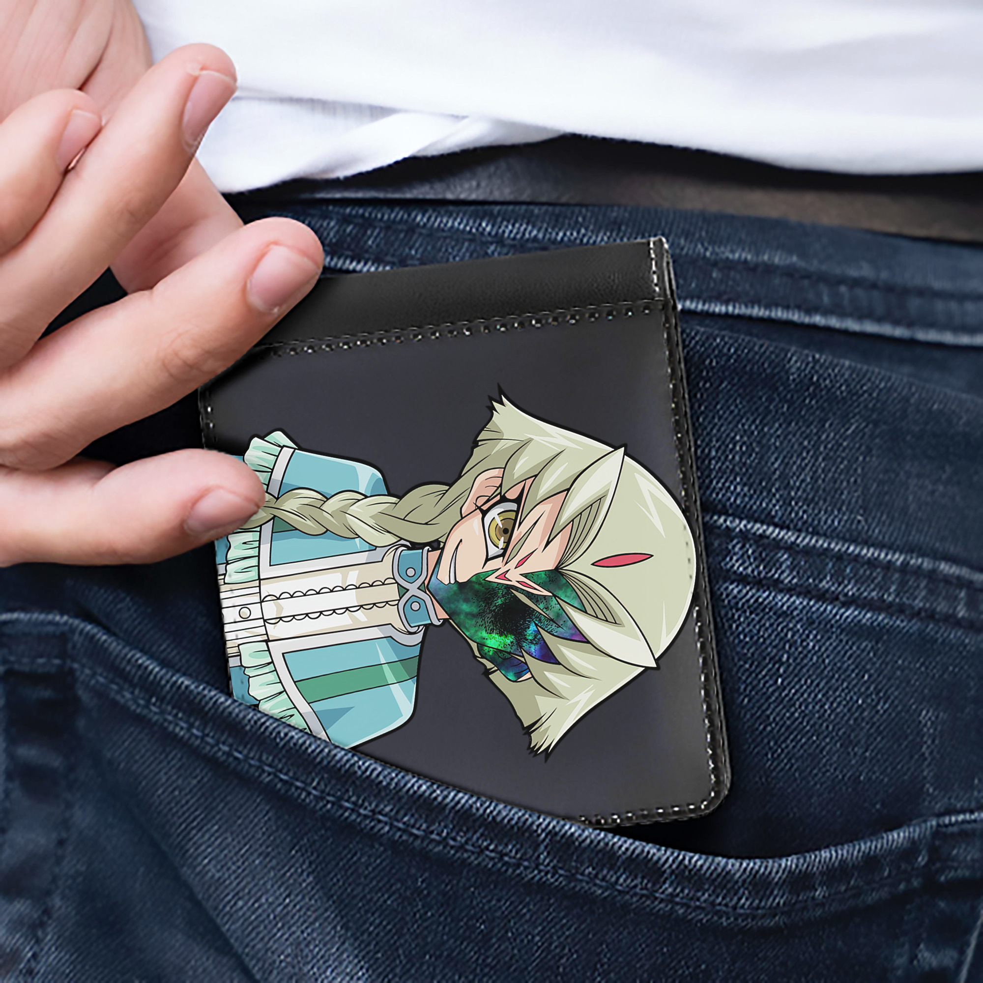 （画像用） 遊☆戯☆王 Yu-Gi-Oh! 二つ折り革財布