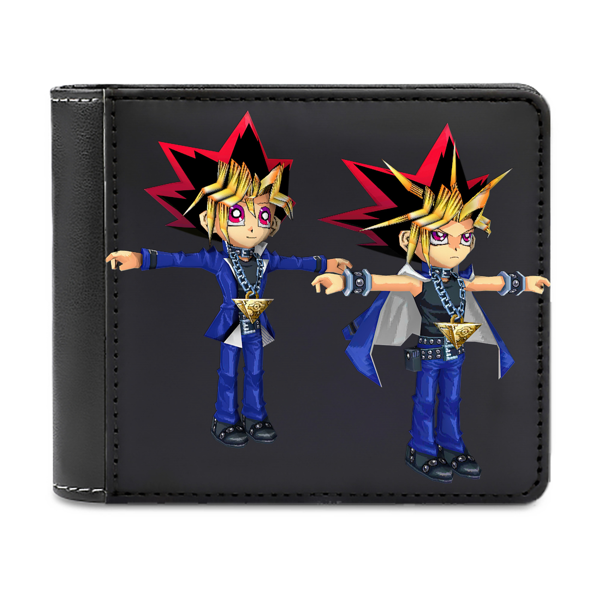 （画像用） 遊☆戯☆王 Yu-Gi-Oh! 二つ折り革財布