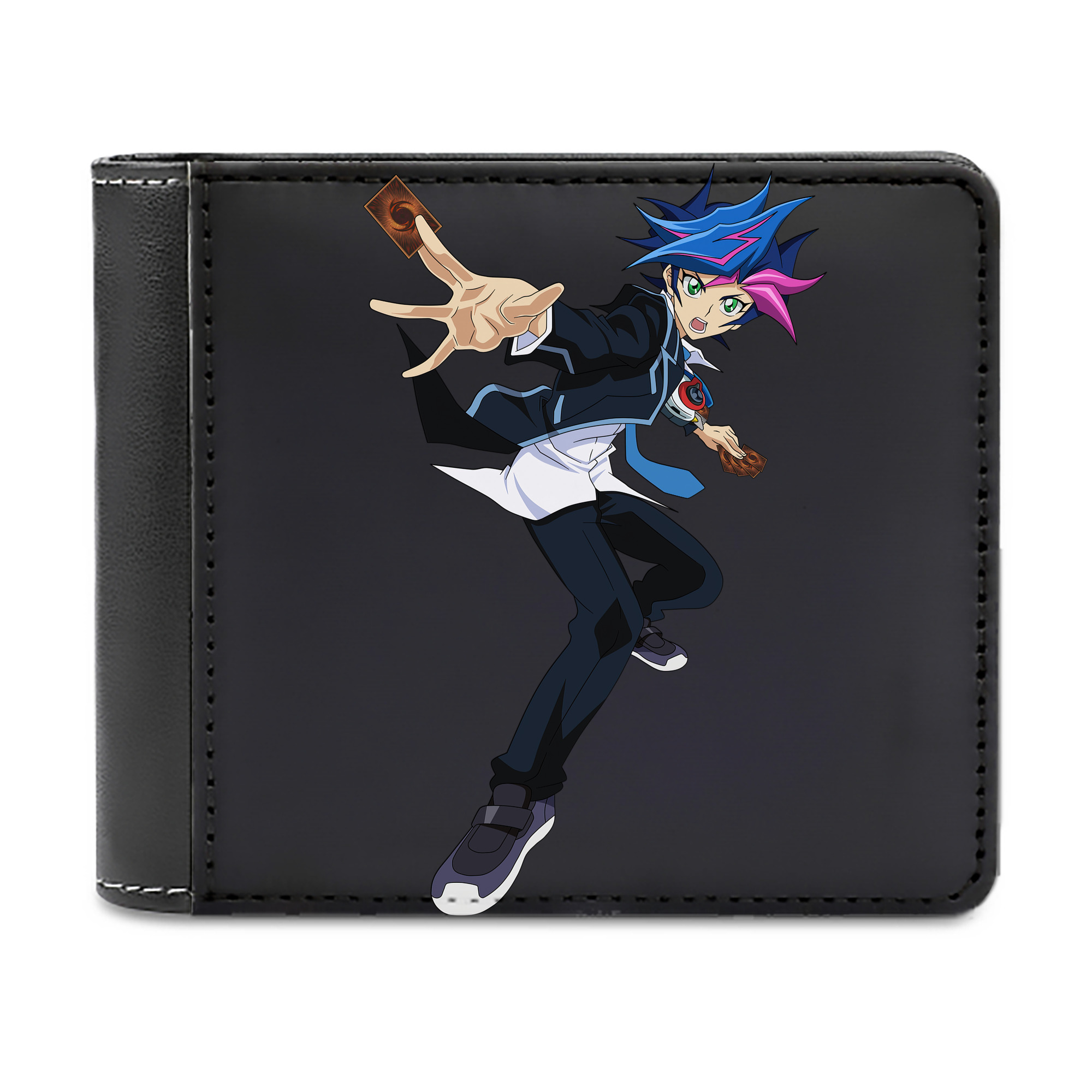 （画像用） 遊☆戯☆王 Yu-Gi-Oh! 二つ折り革財布