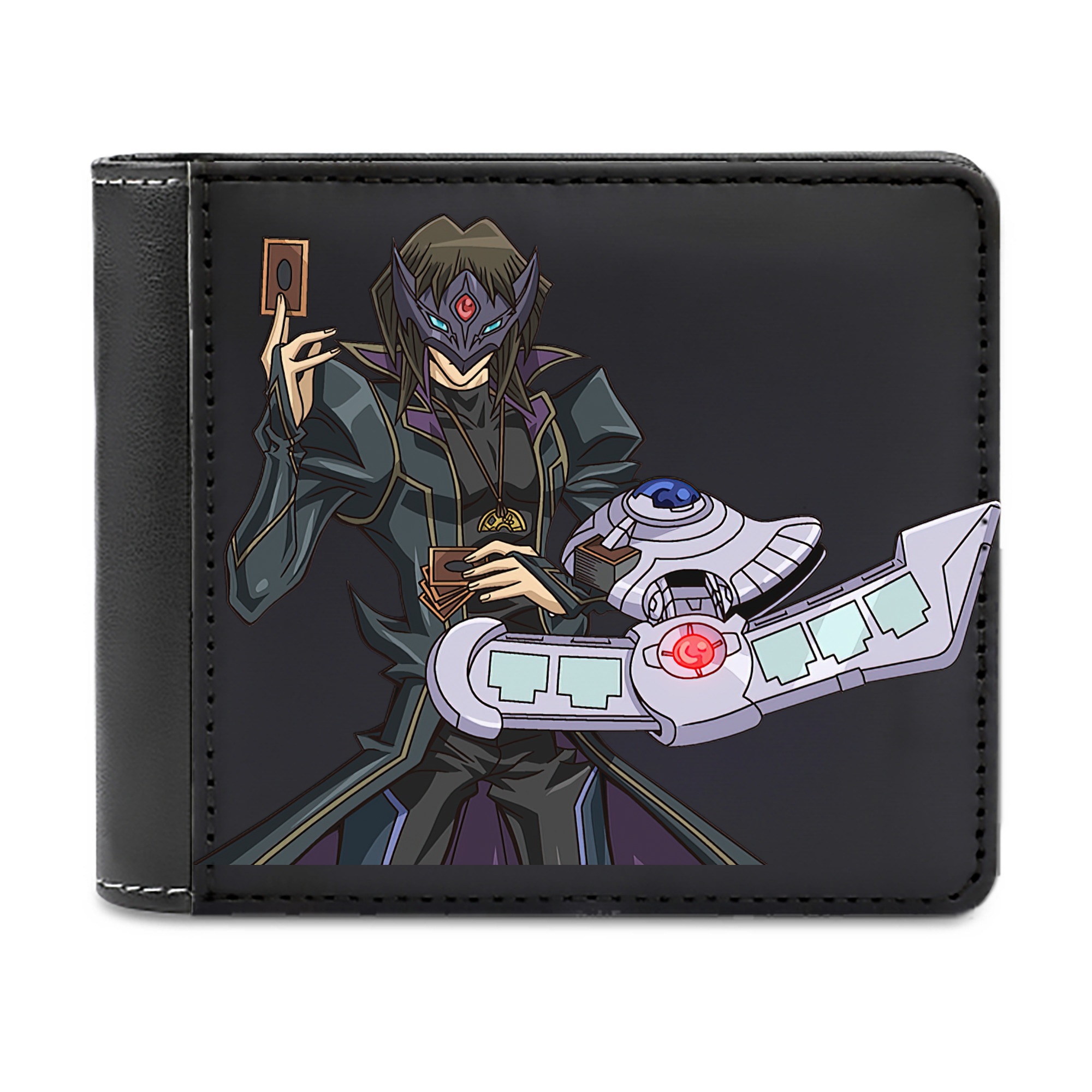 （画像用） 遊☆戯☆王 Yu-Gi-Oh! 二つ折り革財布