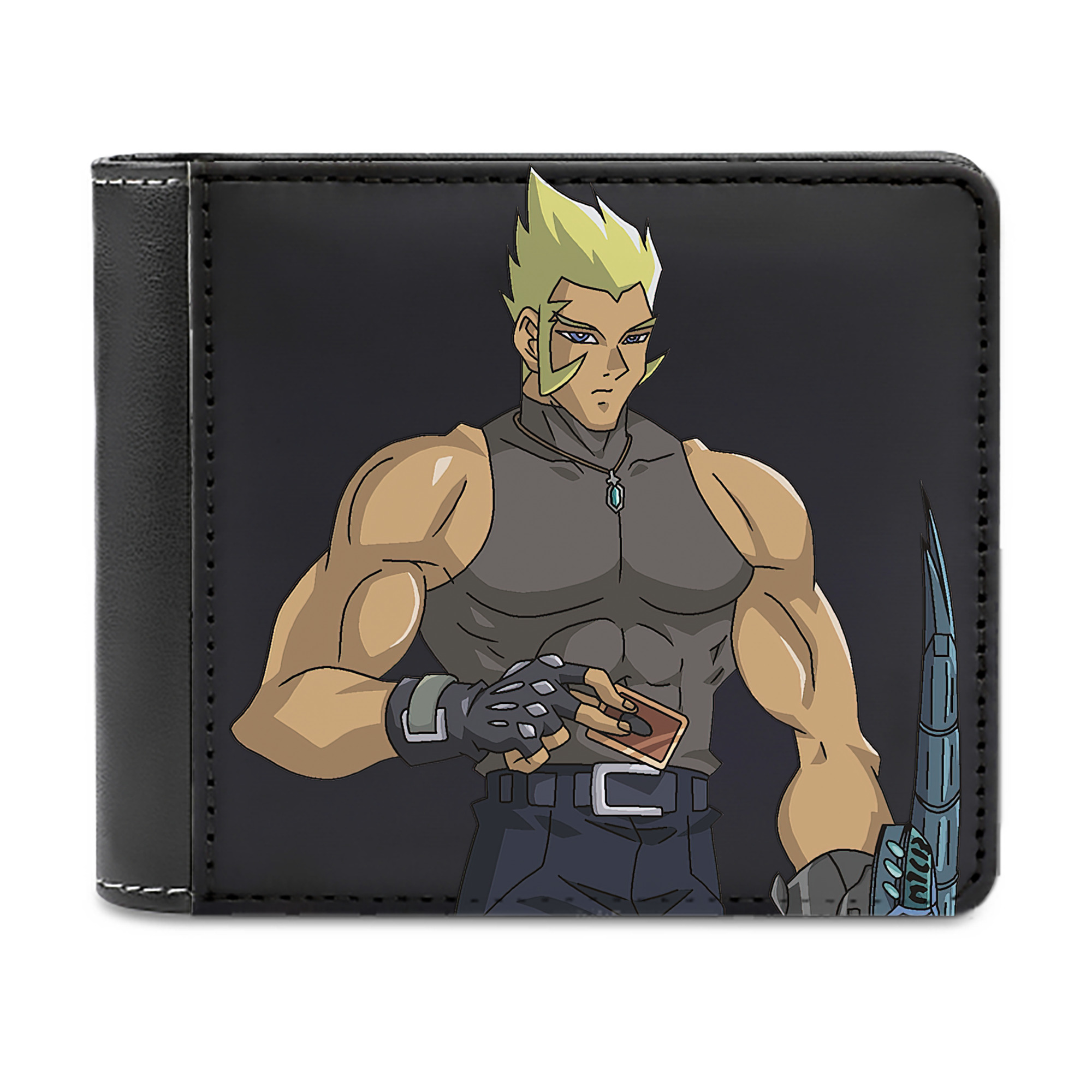 （画像用） 遊☆戯☆王 Yu-Gi-Oh! 二つ折り革財布