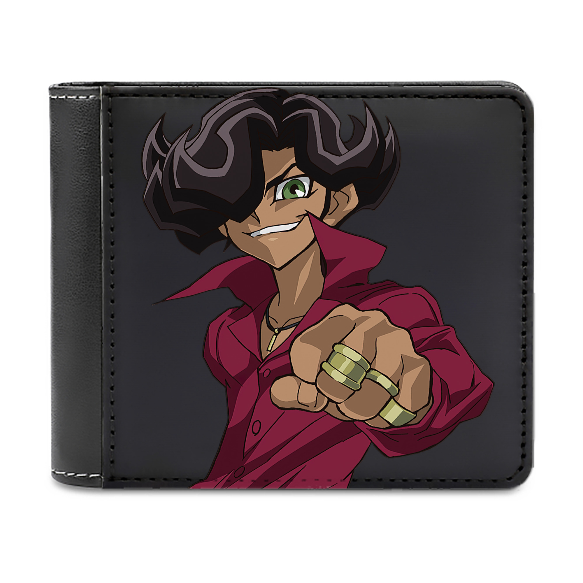（画像用） 遊☆戯☆王 Yu-Gi-Oh! 二つ折り革財布