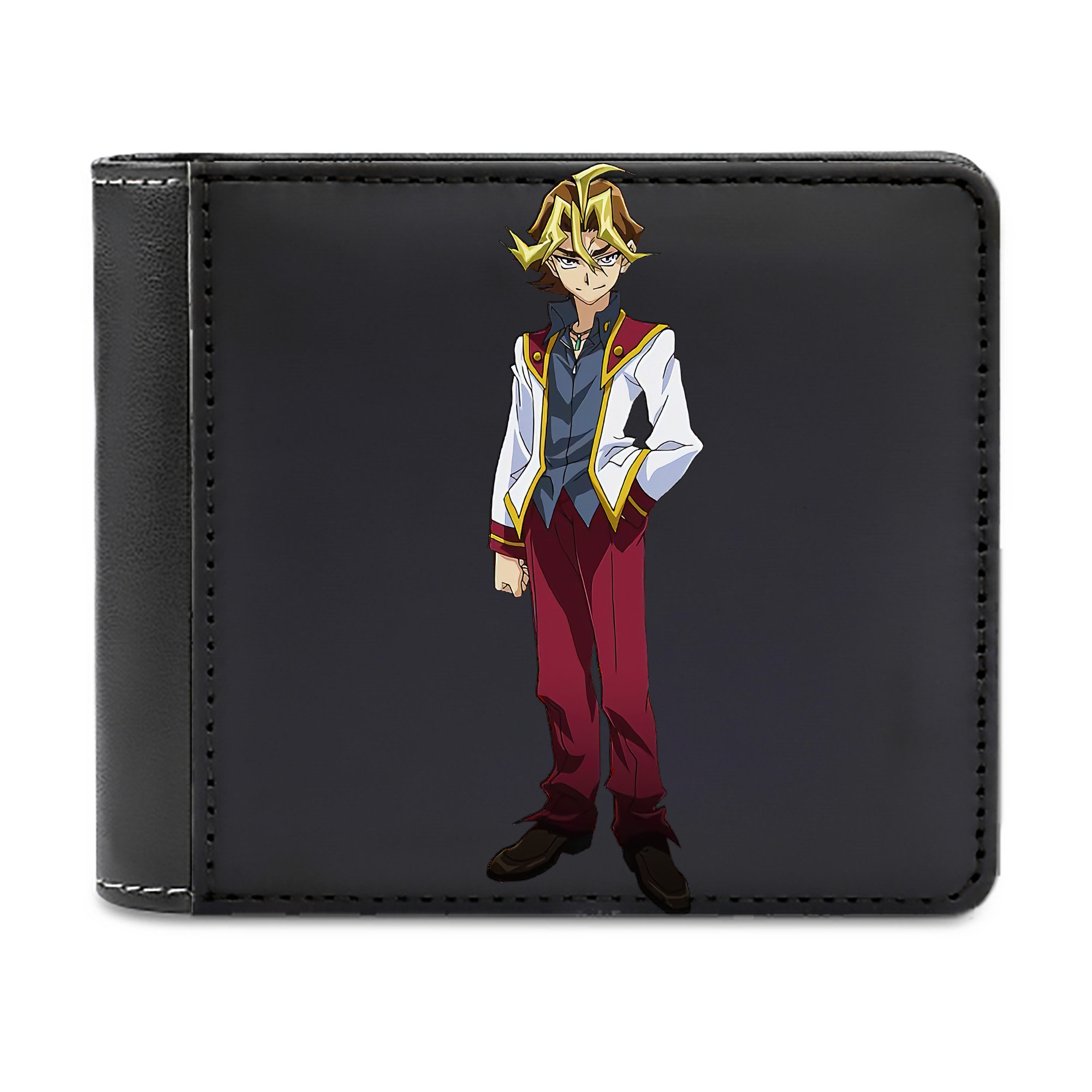 （画像用） 遊☆戯☆王 Yu-Gi-Oh! 二つ折り革財布