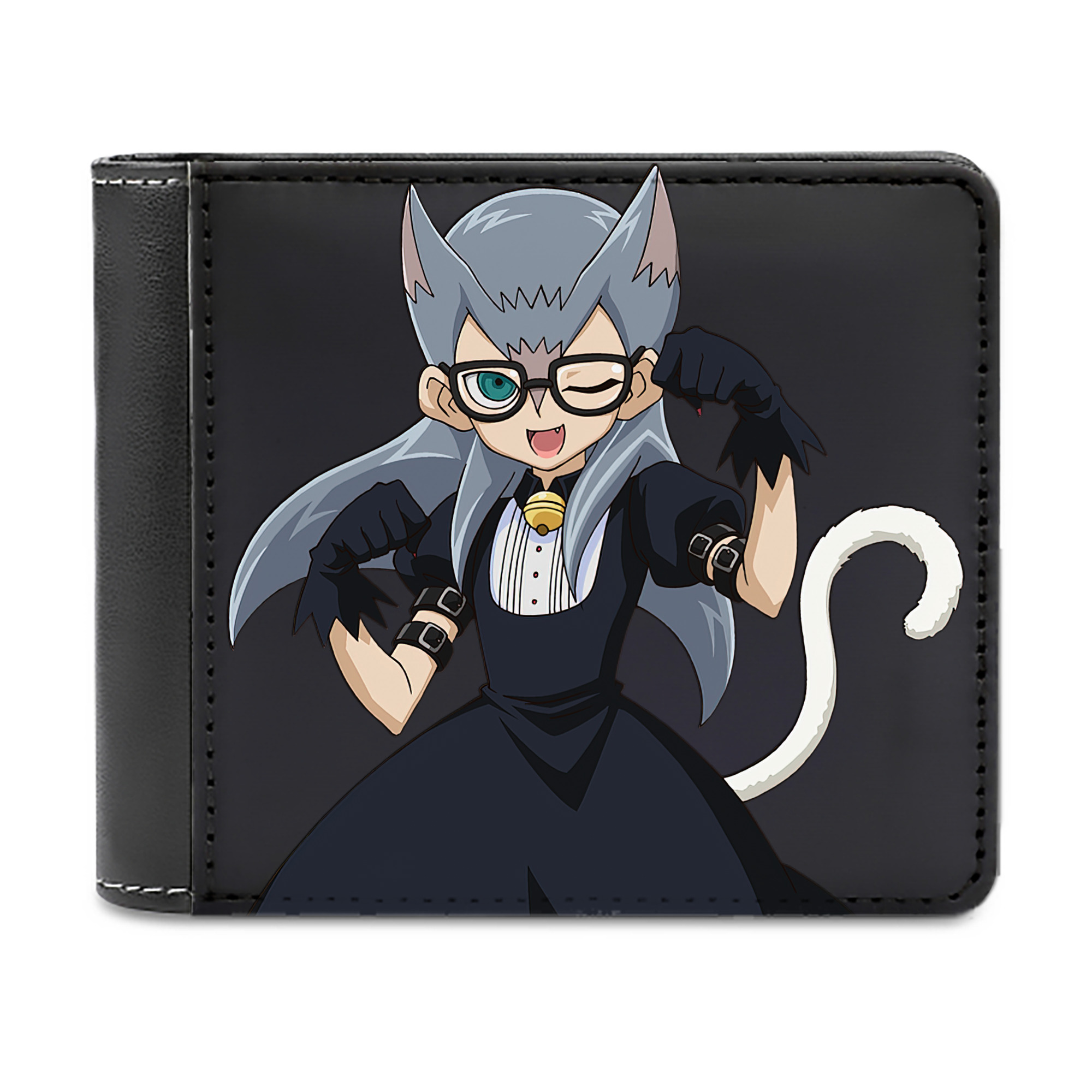 （画像用） 遊☆戯☆王 Yu-Gi-Oh! 二つ折り革財布