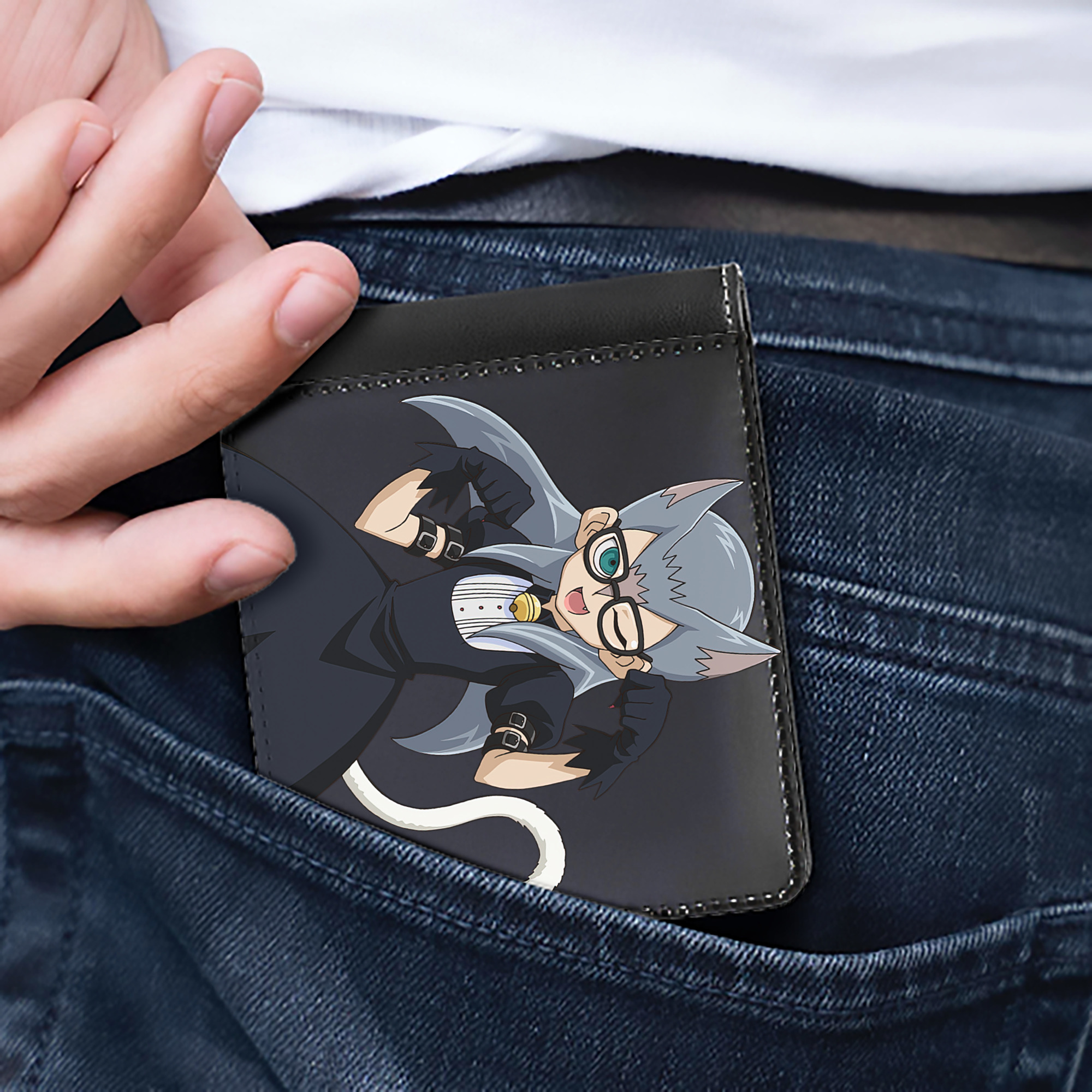 （画像用） 遊☆戯☆王 Yu-Gi-Oh! 二つ折り革財布