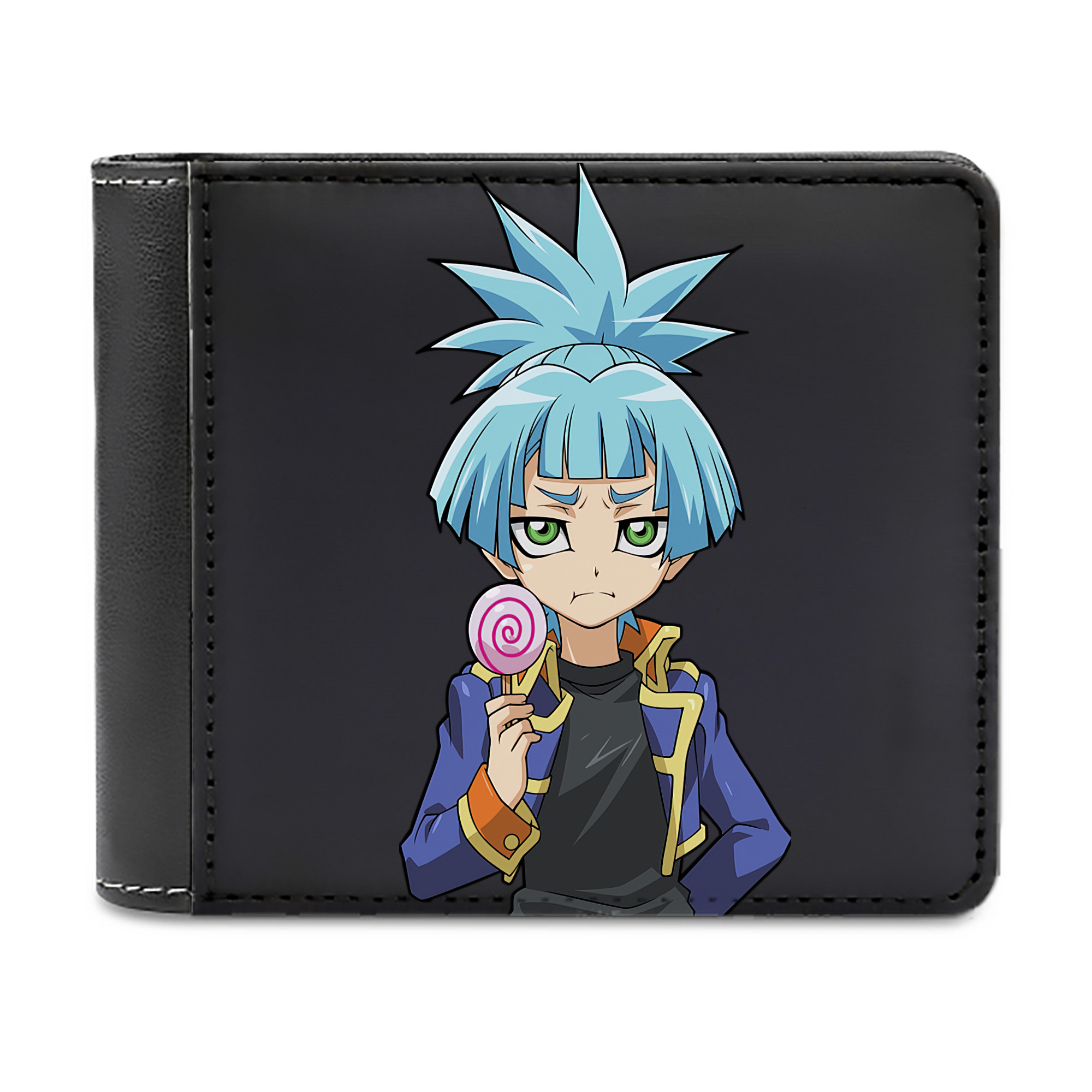 （画像用） 遊☆戯☆王 Yu-Gi-Oh! 二つ折り革財布