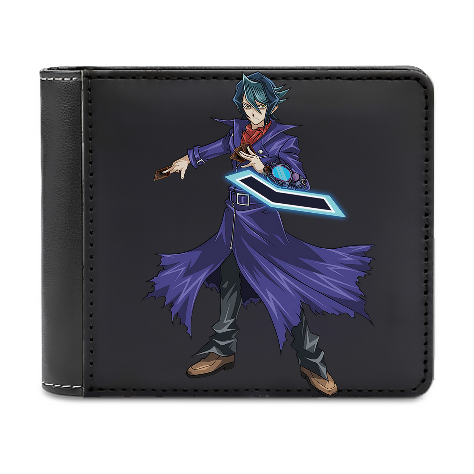 （画像用） 遊☆戯☆王 Yu-Gi-Oh! 二つ折り革財布
