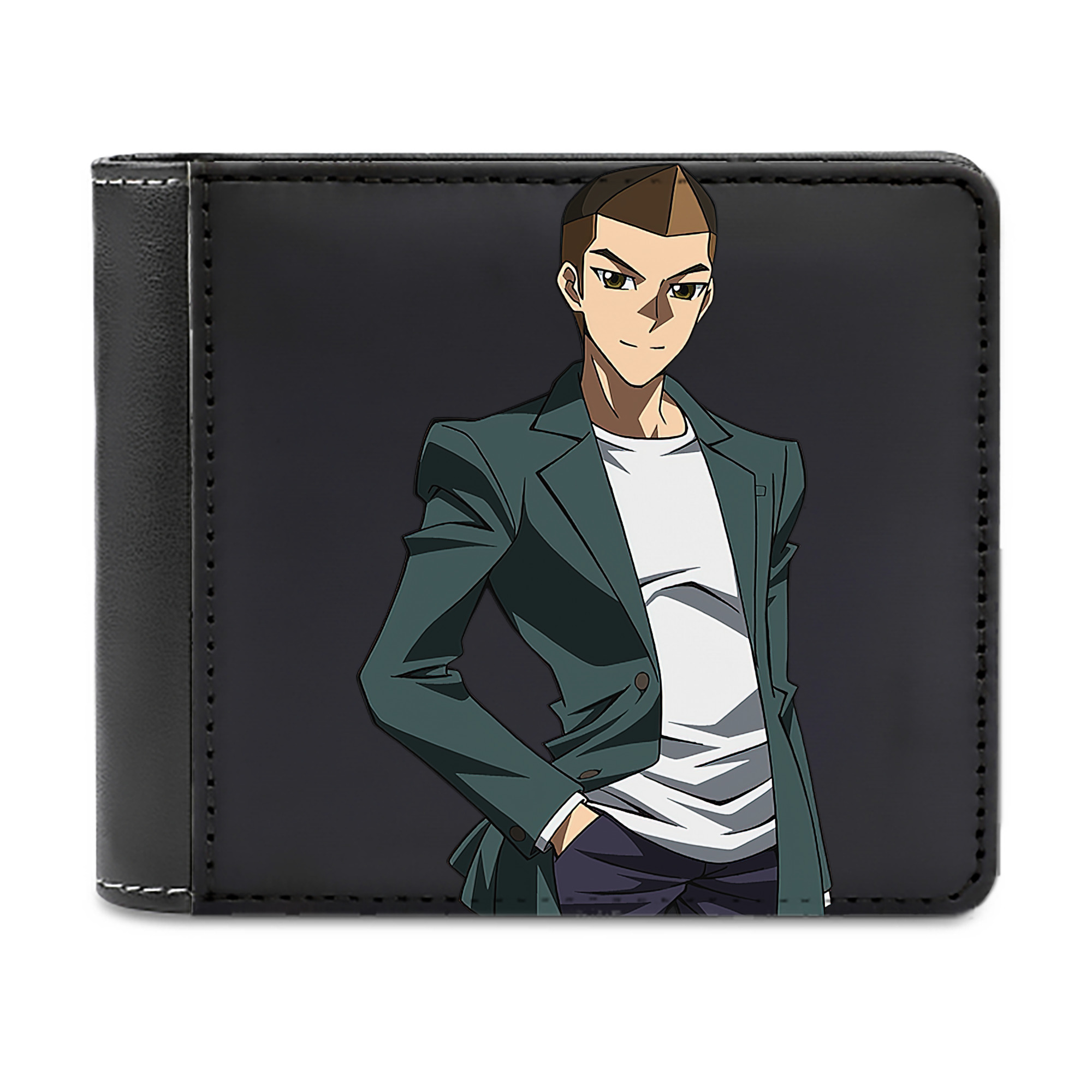 （画像用） 遊☆戯☆王 Yu-Gi-Oh! 二つ折り革財布