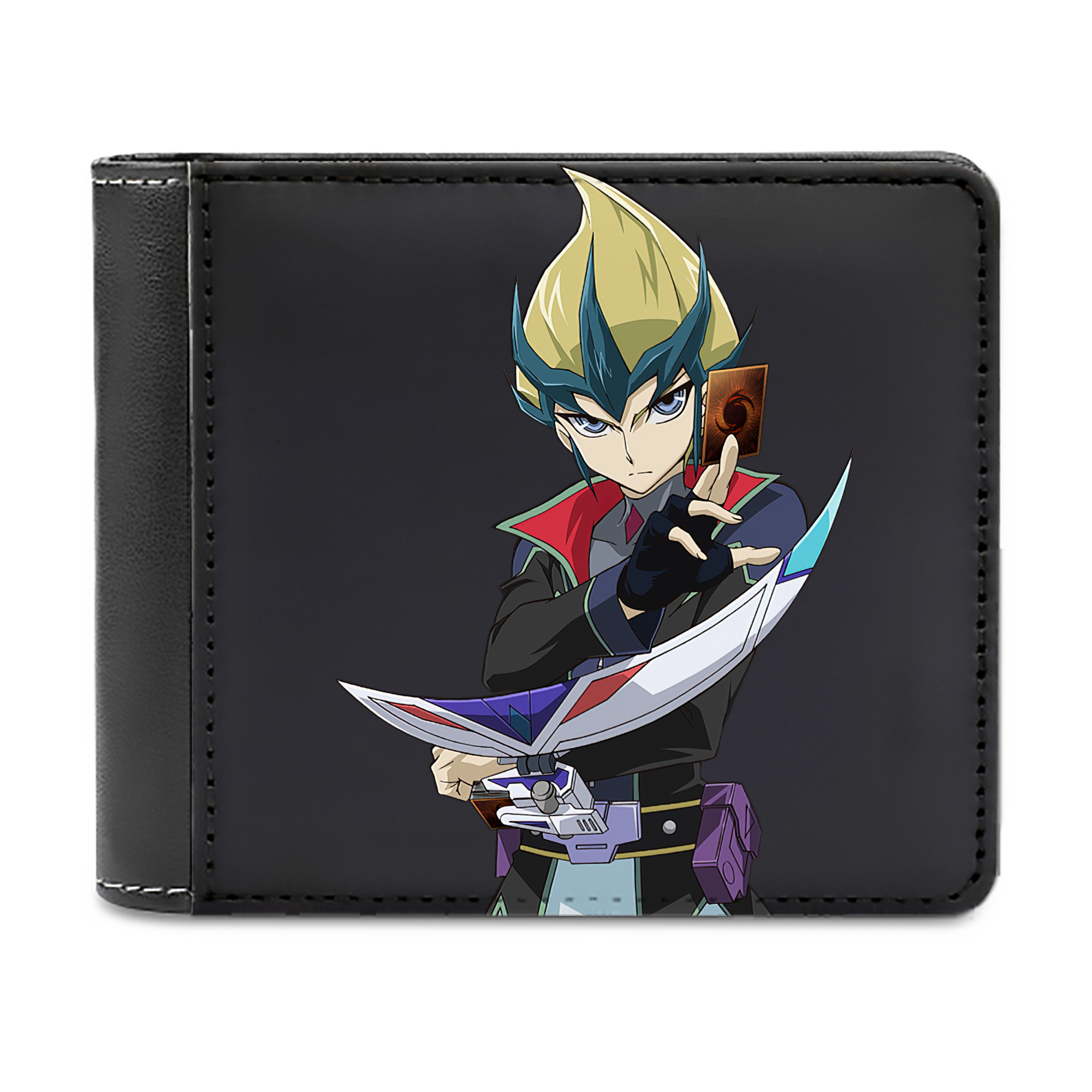 （画像用） 遊☆戯☆王 Yu-Gi-Oh! 二つ折り革財布