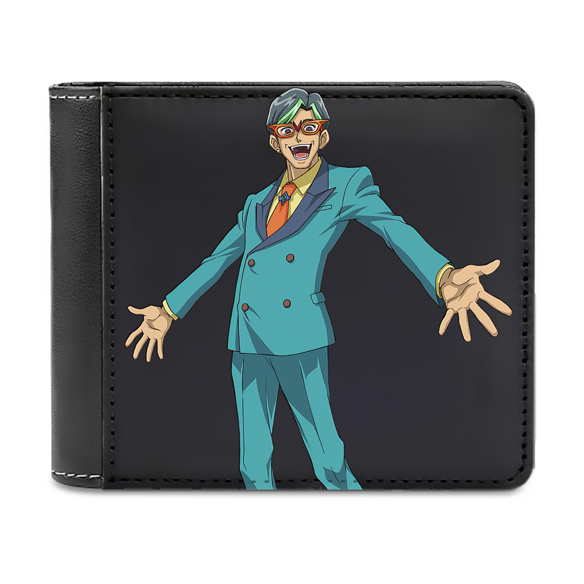 （画像用） 遊☆戯☆王 Yu-Gi-Oh! 二つ折り革財布
