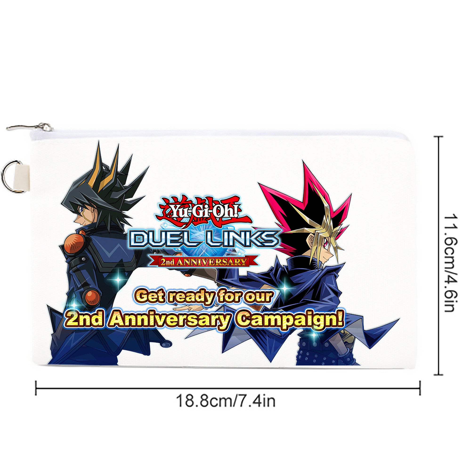 遊☆戯☆王 Yu-Gi-Oh! キャンバス生地ポーチ　小物入れ