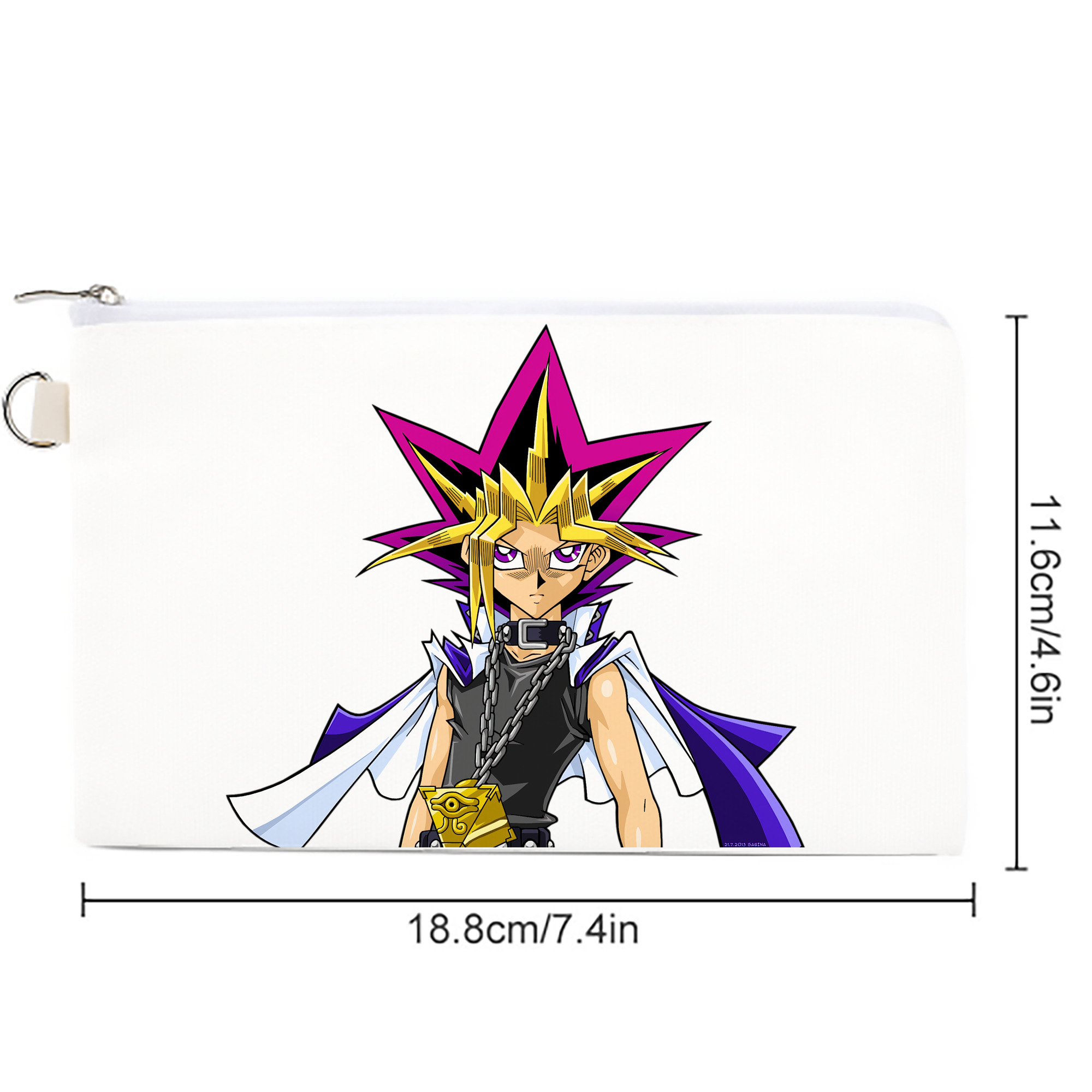遊☆戯☆王 Yu-Gi-Oh! キャンバス生地ポーチ　小物入れ