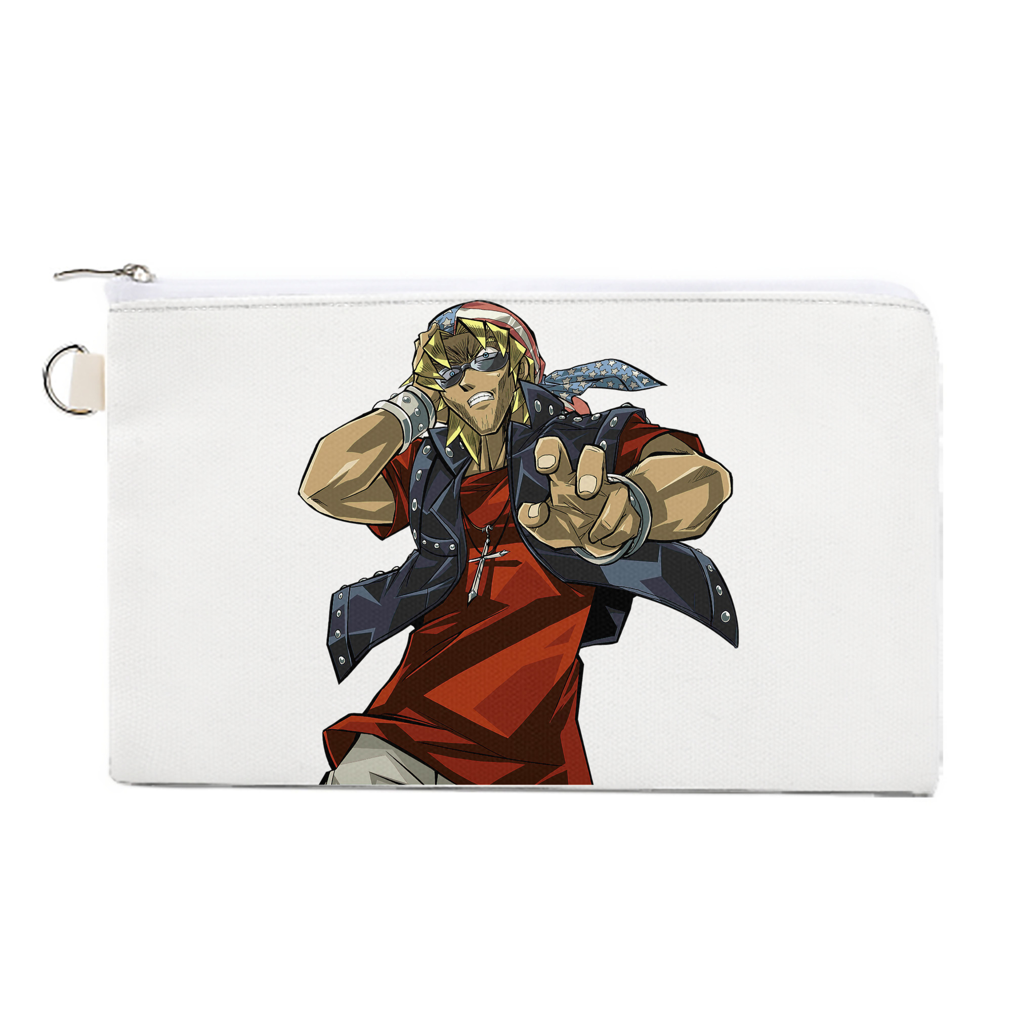 （画像用） 遊☆戯☆王 Yu-Gi-Oh! キャンバス生地ポーチ　小物入れ