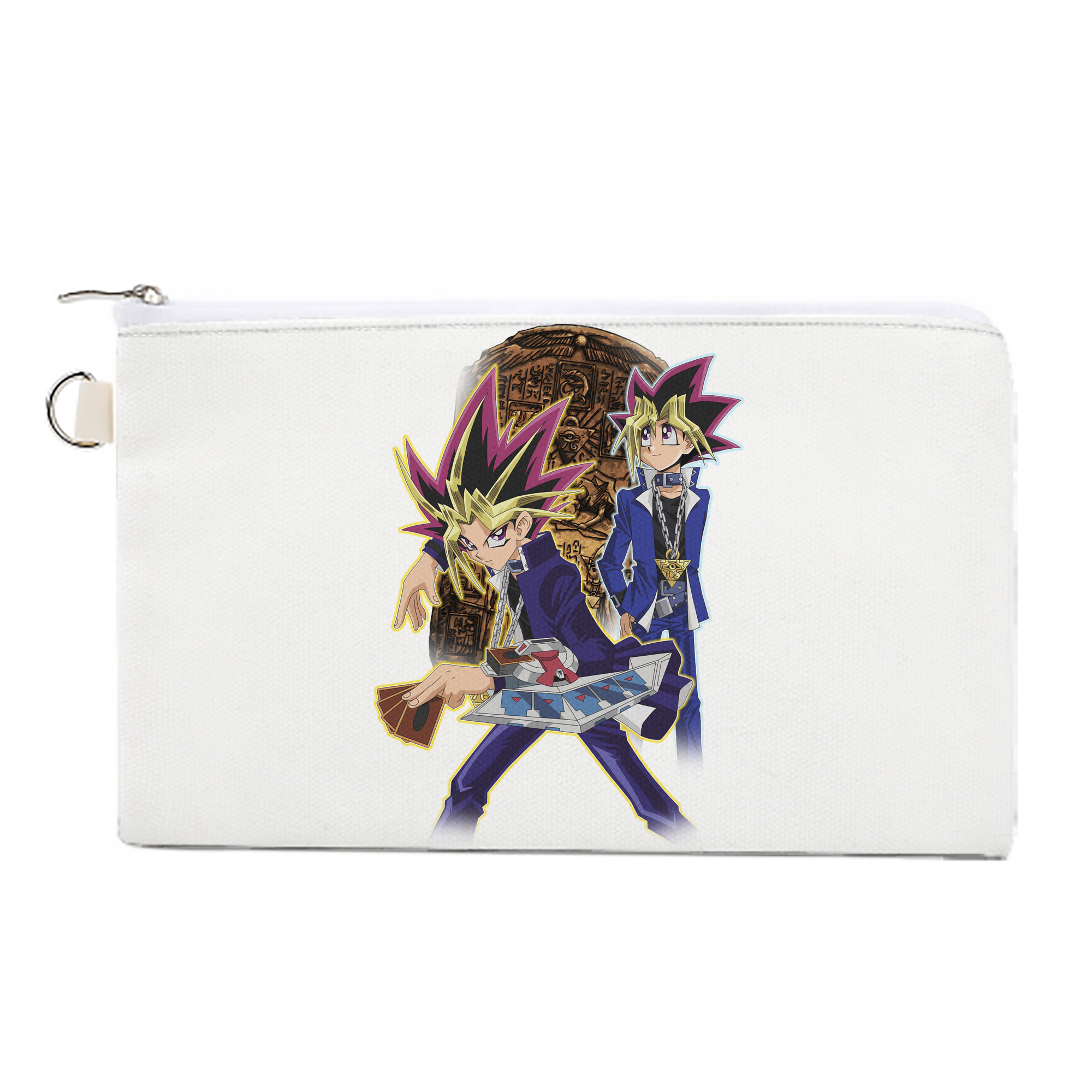 （画像用） 遊☆戯☆王 Yu-Gi-Oh! キャンバス生地ポーチ　小物入れ