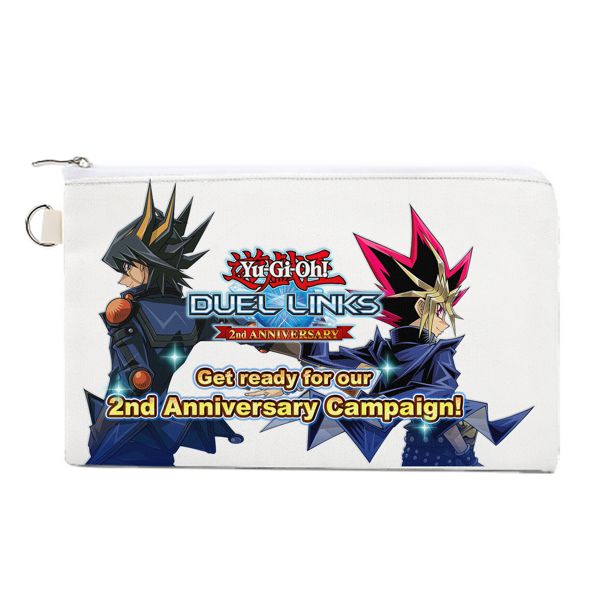 （画像用） 遊☆戯☆王 Yu-Gi-Oh! キャンバス生地ポーチ　小物入れ