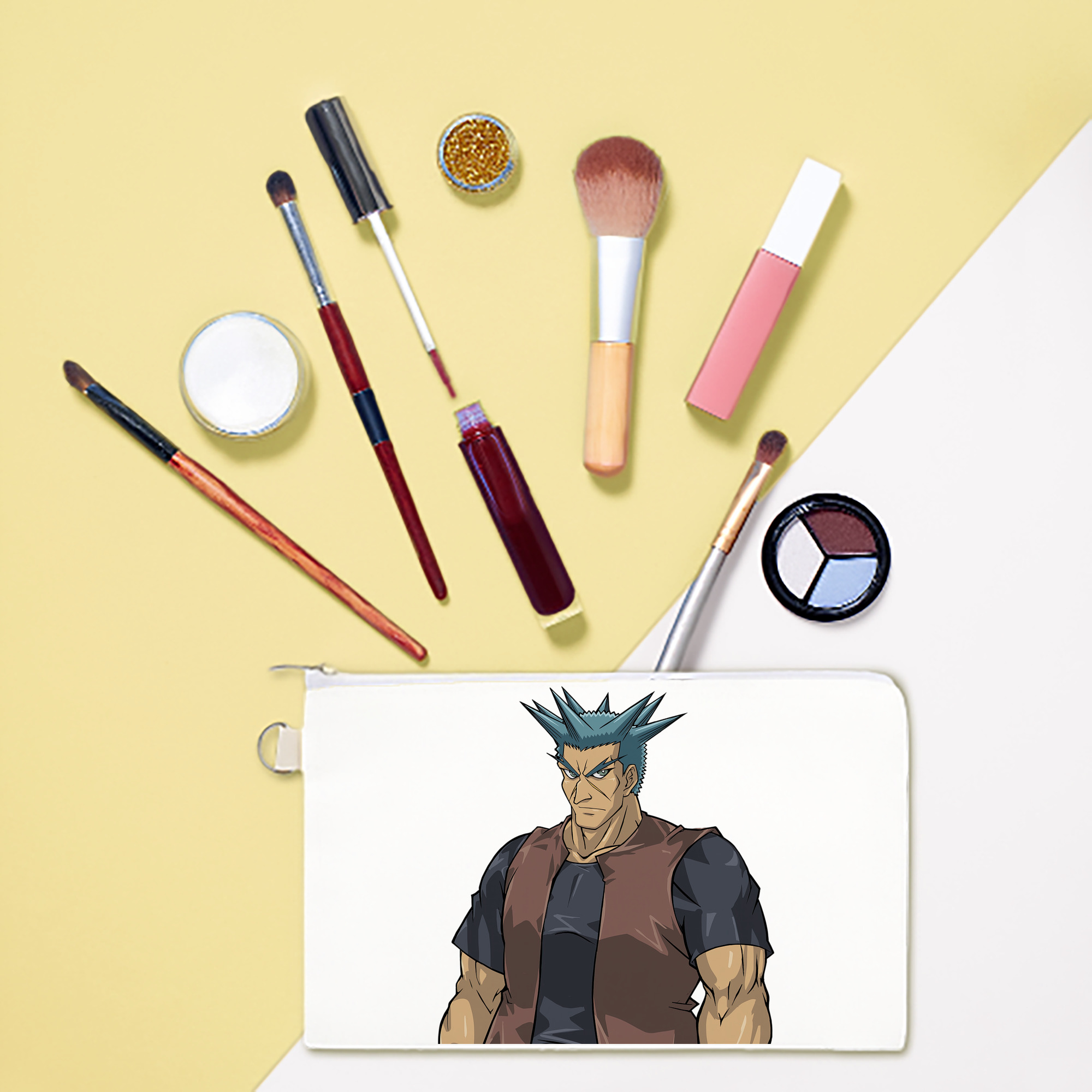 （画像用） 遊☆戯☆王 Yu-Gi-Oh! キャンバス生地ポーチ　小物入れ