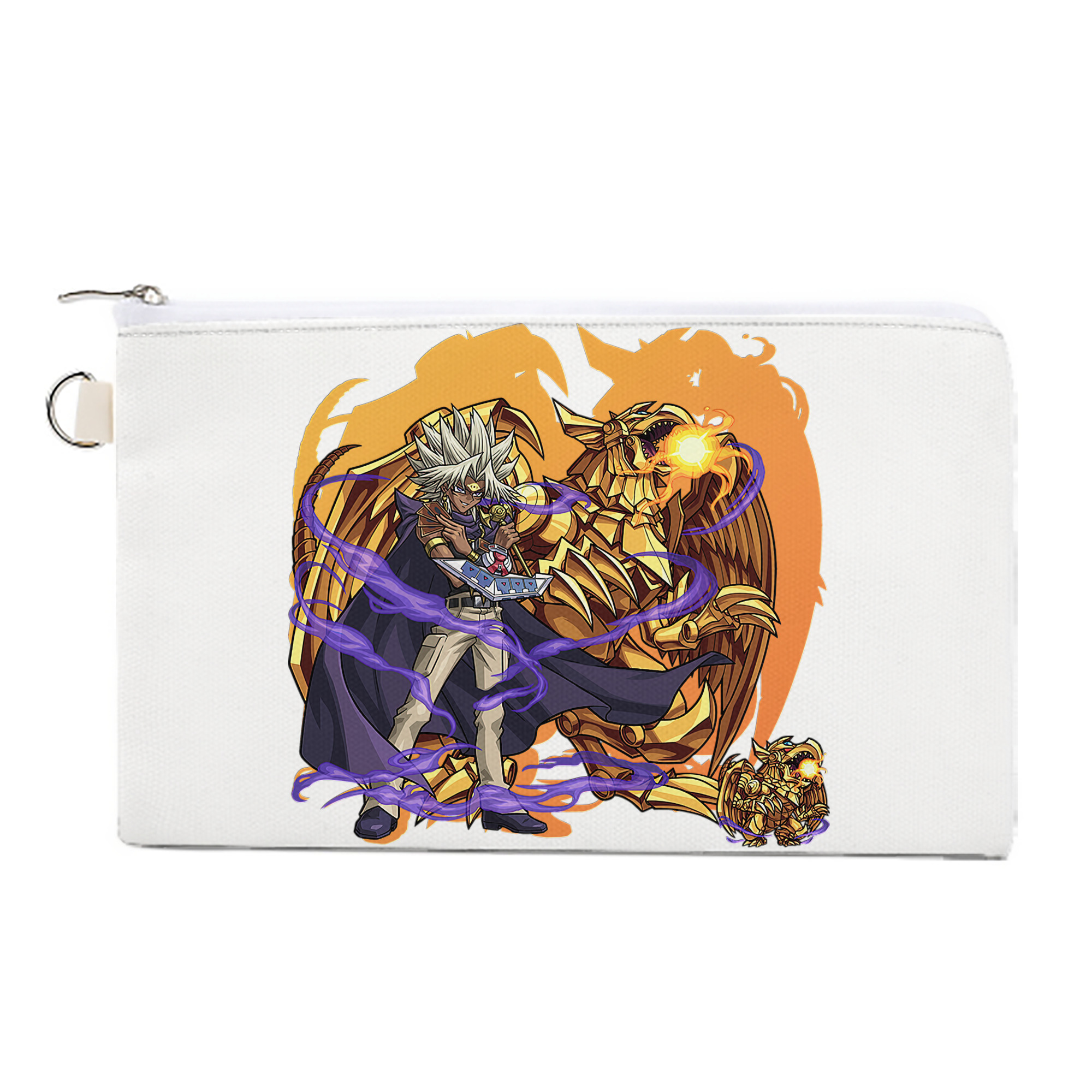 （画像用） 遊☆戯☆王 Yu-Gi-Oh! キャンバス生地ポーチ　小物入れ